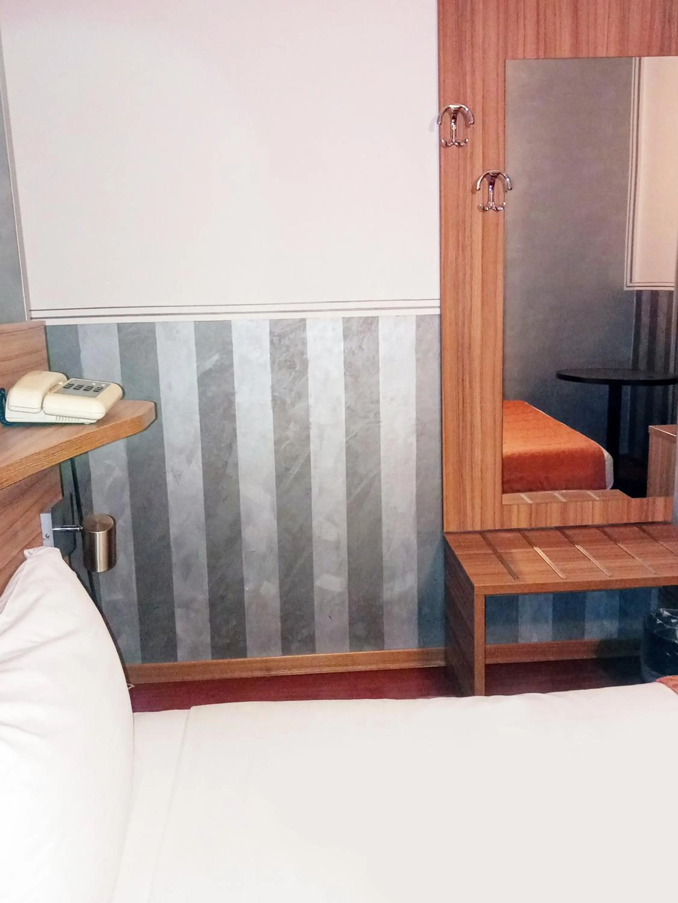 Bed in Hotel Amadeus