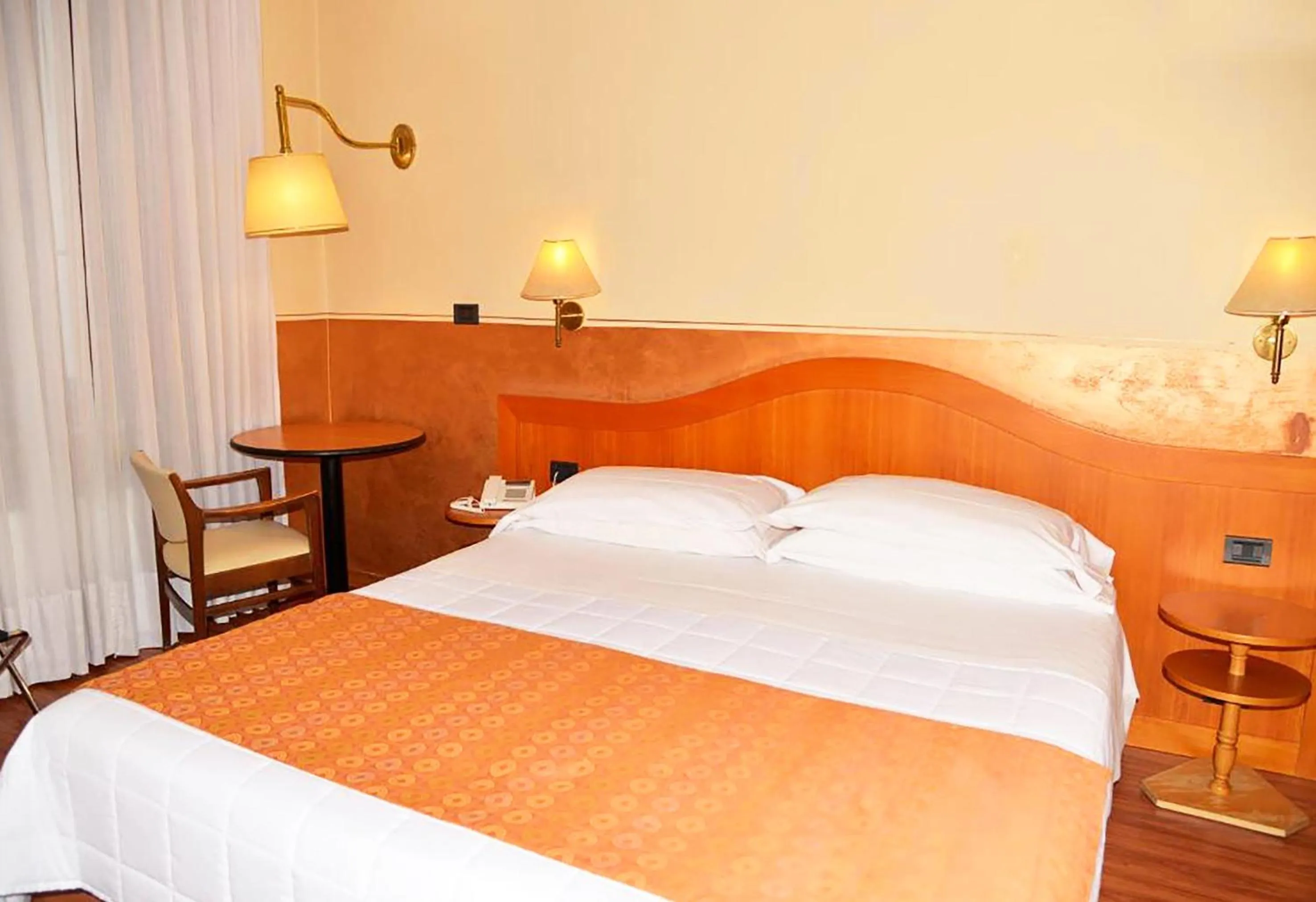 Bed in Hotel Amadeus