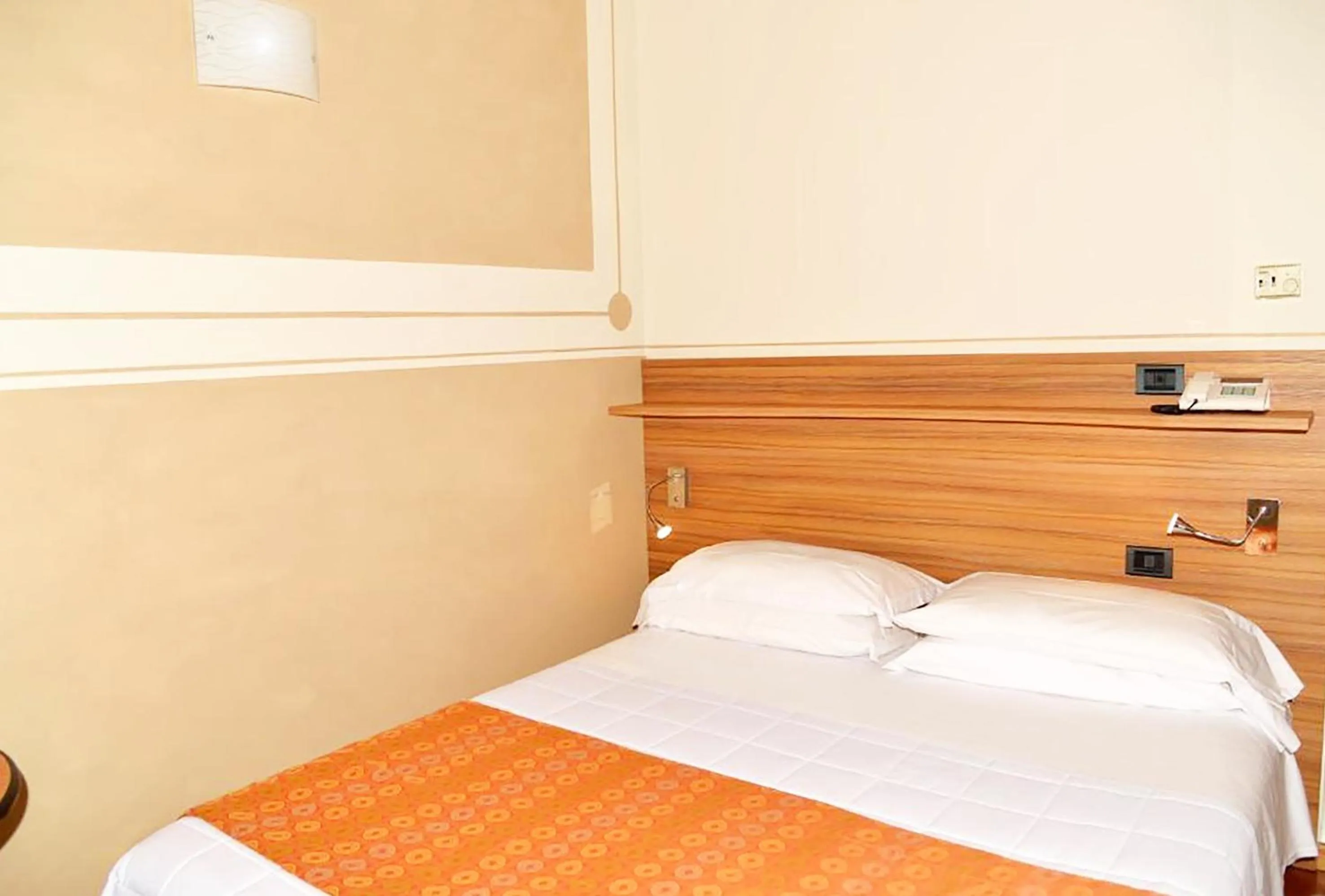 Bed in Hotel Amadeus