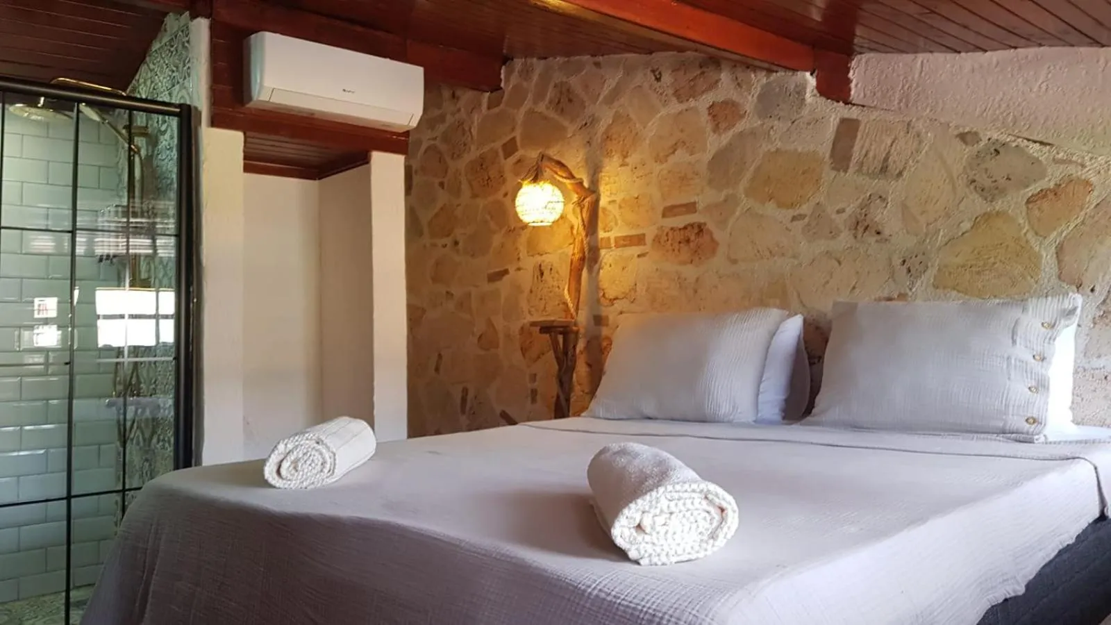 Bed in Villa Citronella Boutique Hotel