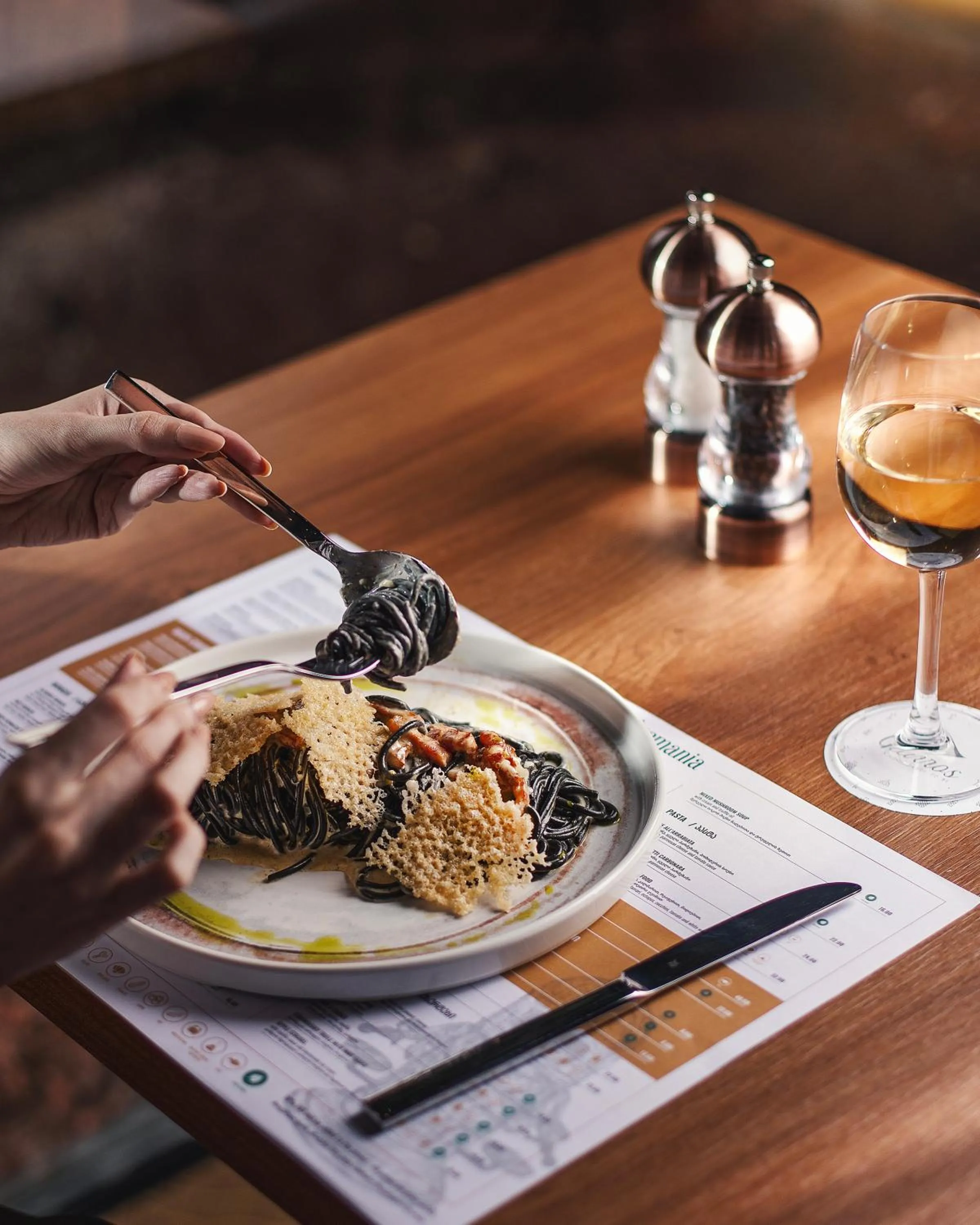 Food and drinks in Glarros OldTown