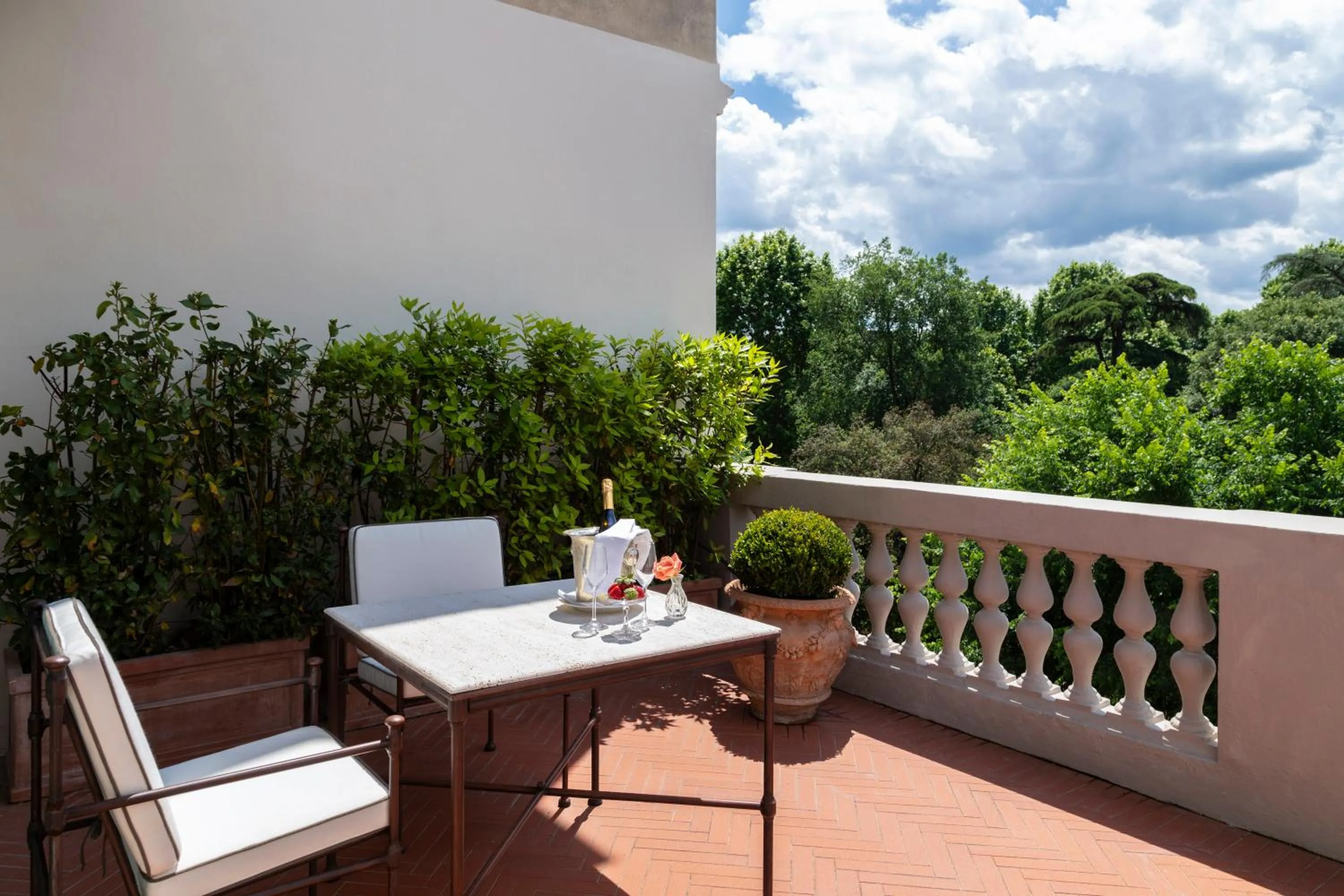 Balcony/Terrace in Hotel Regency - Small Luxury Hotels of the World
