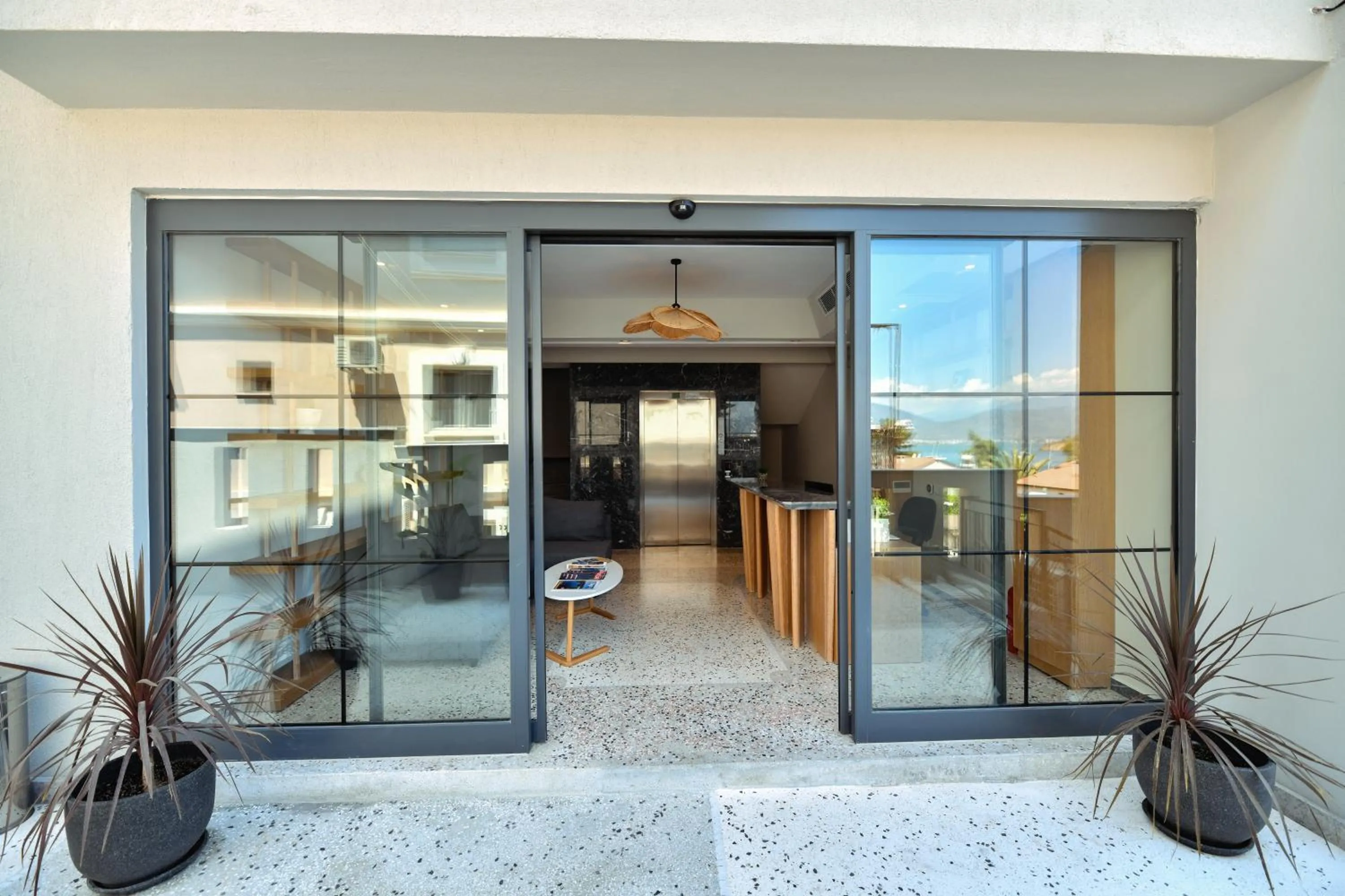 Facade/entrance in Bliss Loft