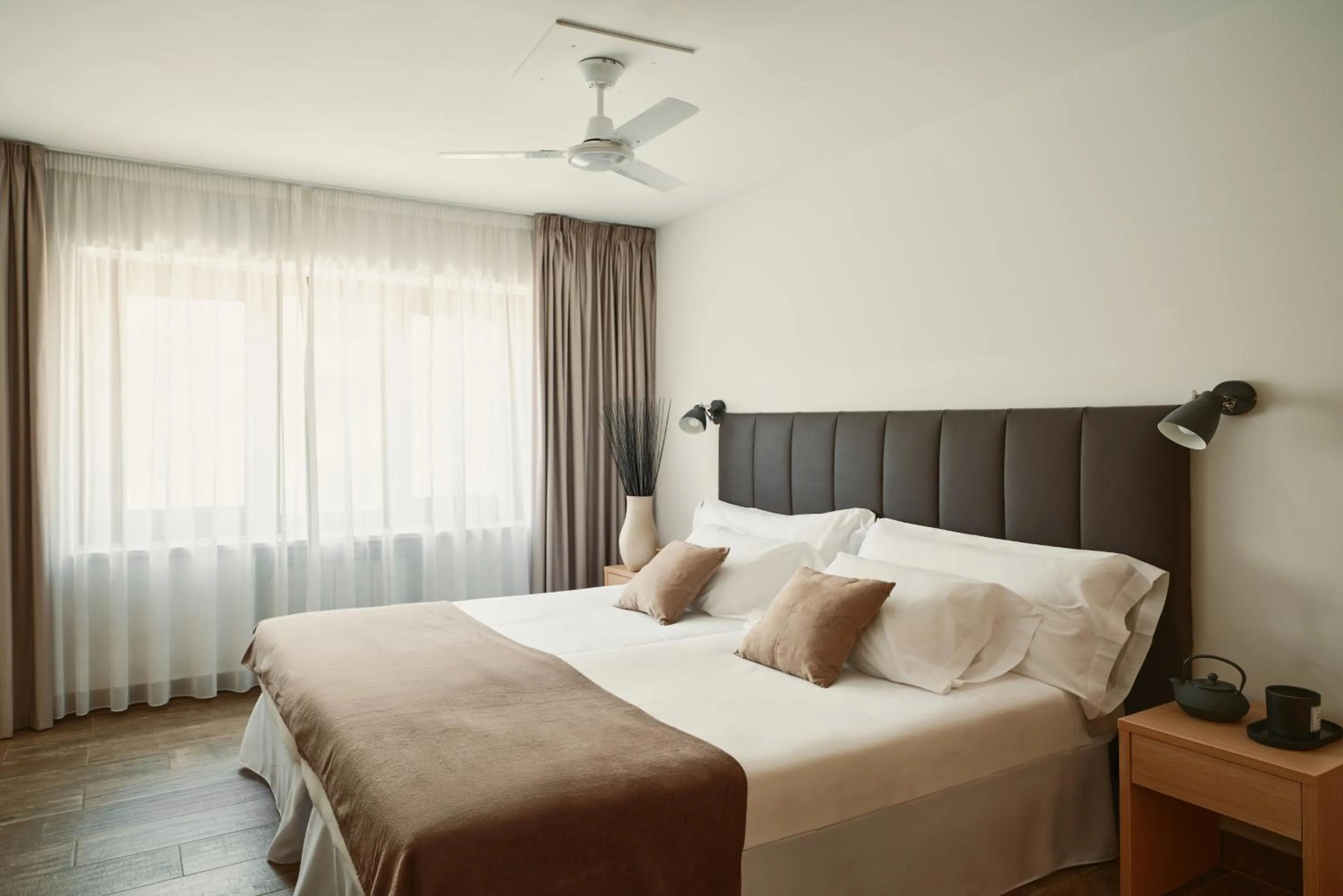 Bed in Hotel MET Pamplona