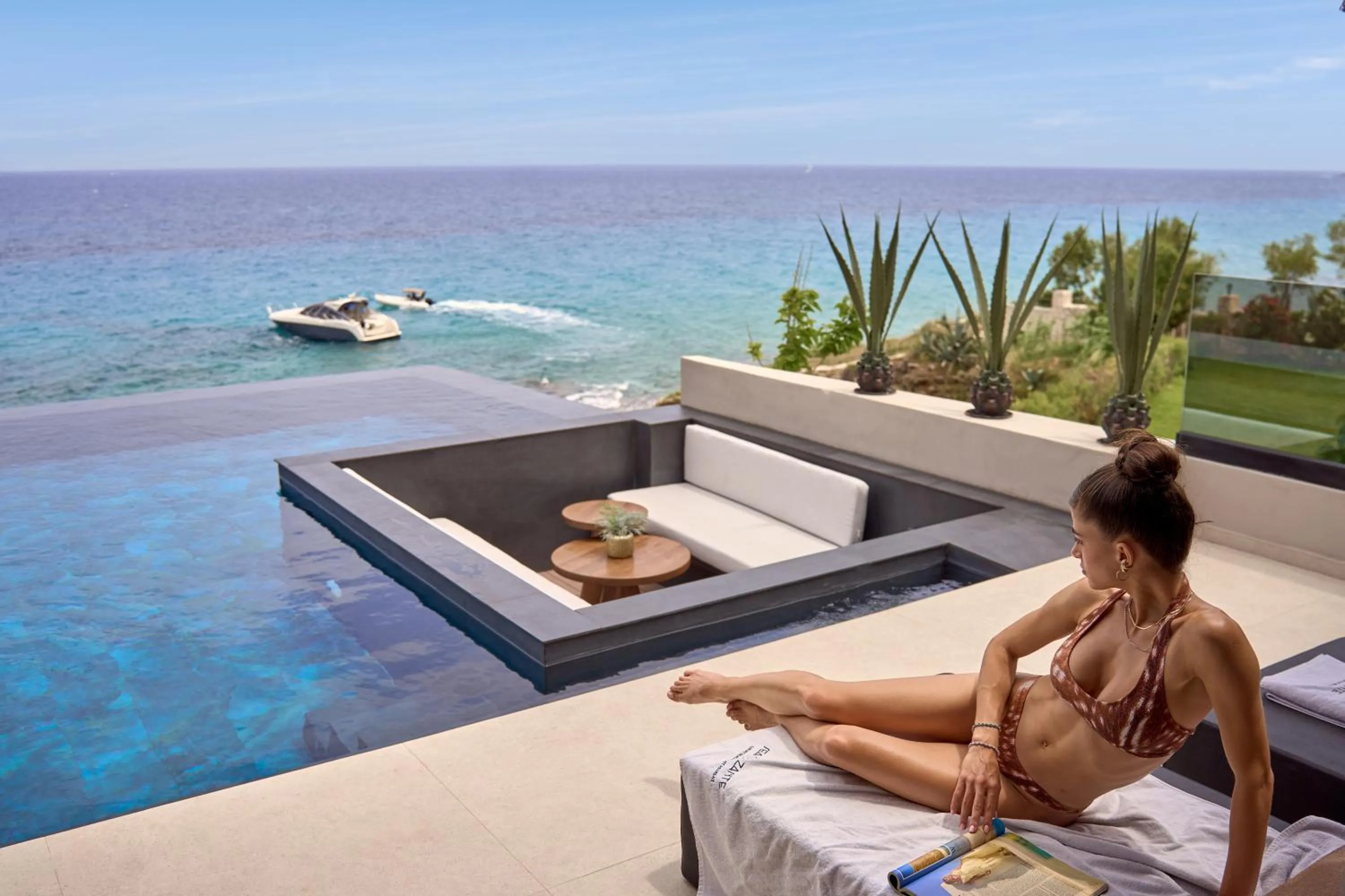 Balcony/Terrace in SEA ZANTE Luxury Beachfront Retreat