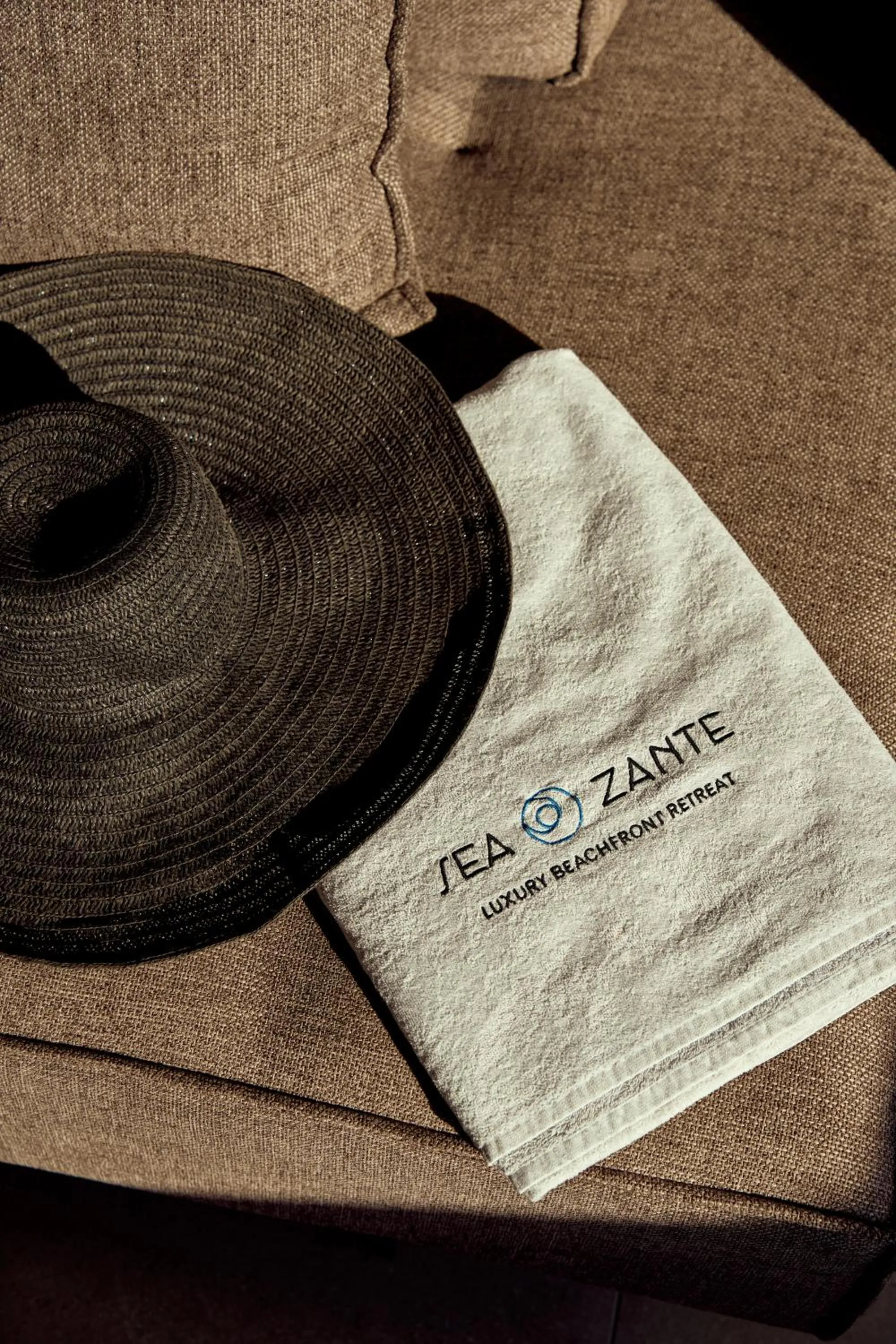 towels in SEA ZANTE Luxury Beachfront Retreat