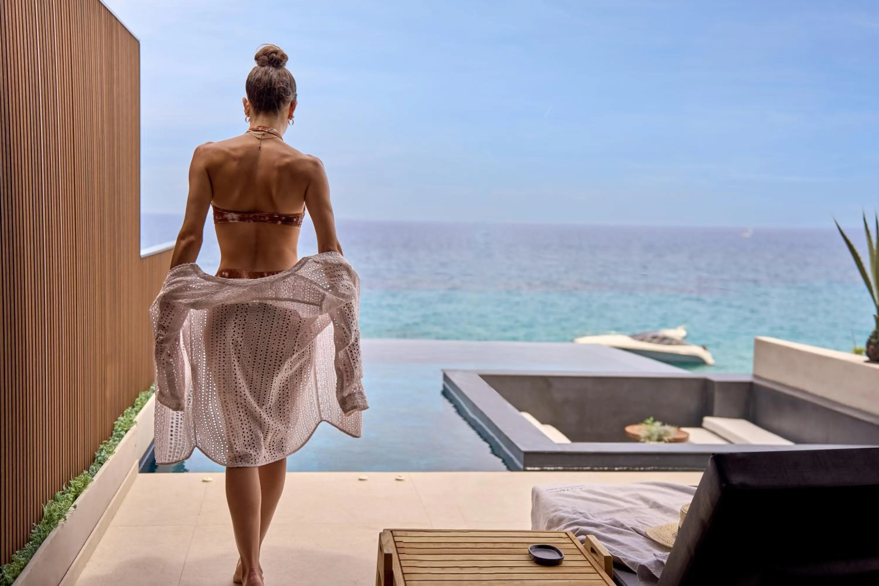 Swimming pool in SEA ZANTE Luxury Beachfront Retreat