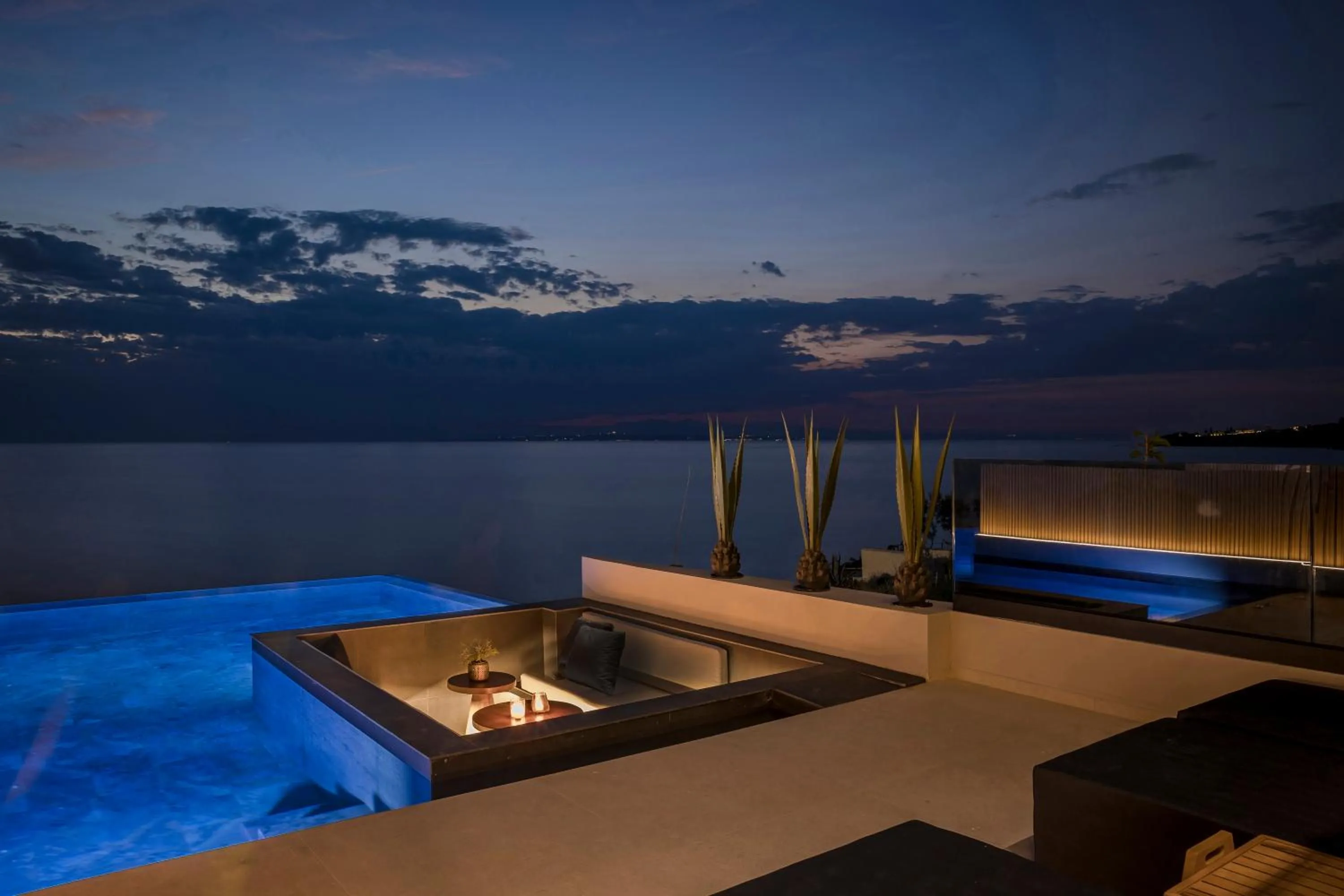 Swimming pool in SEA ZANTE Luxury Beachfront Retreat