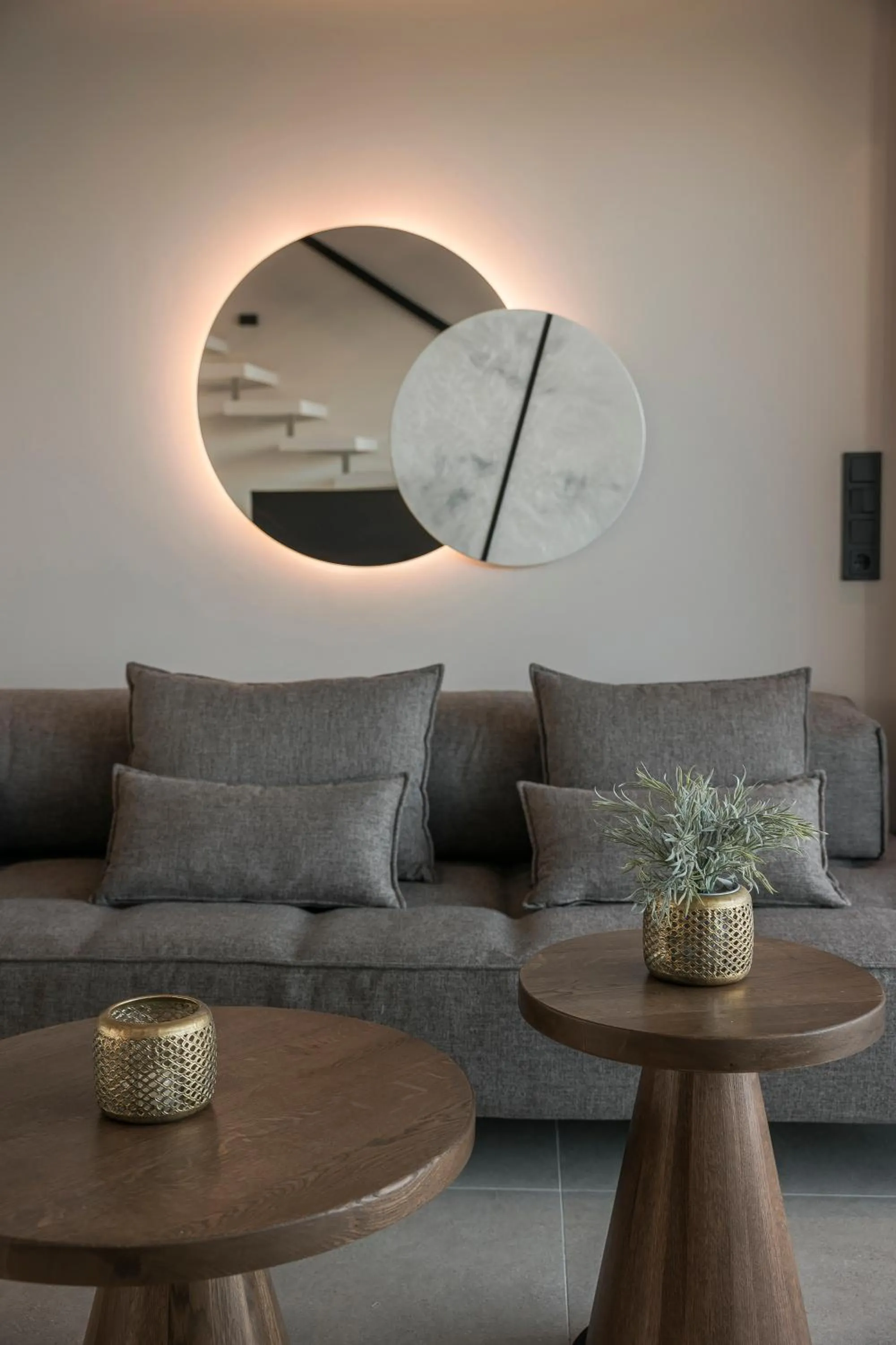 Living room in SEA ZANTE Luxury Beachfront Retreat