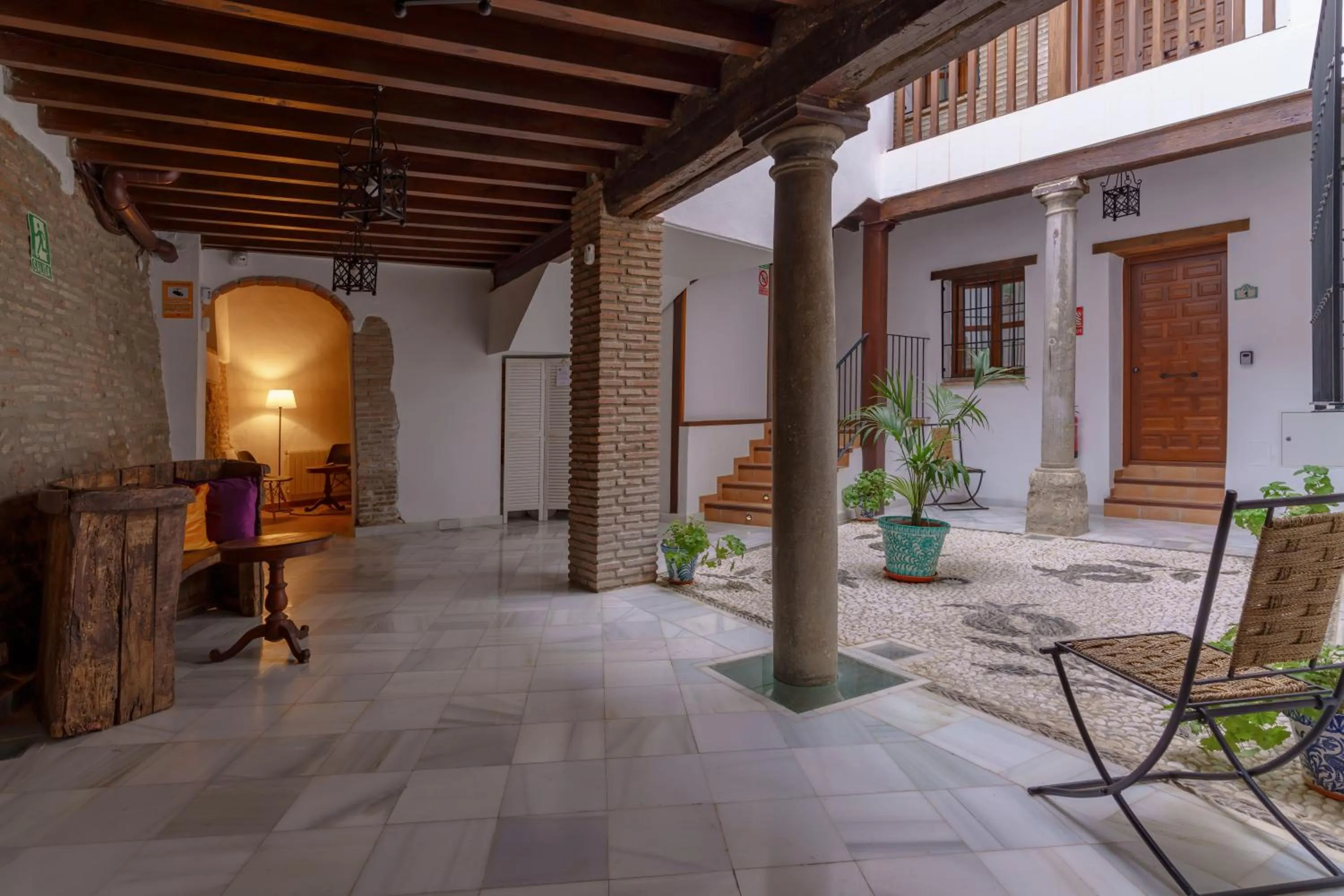 Patio in SUITES CASA DE LAS COLUMNAS