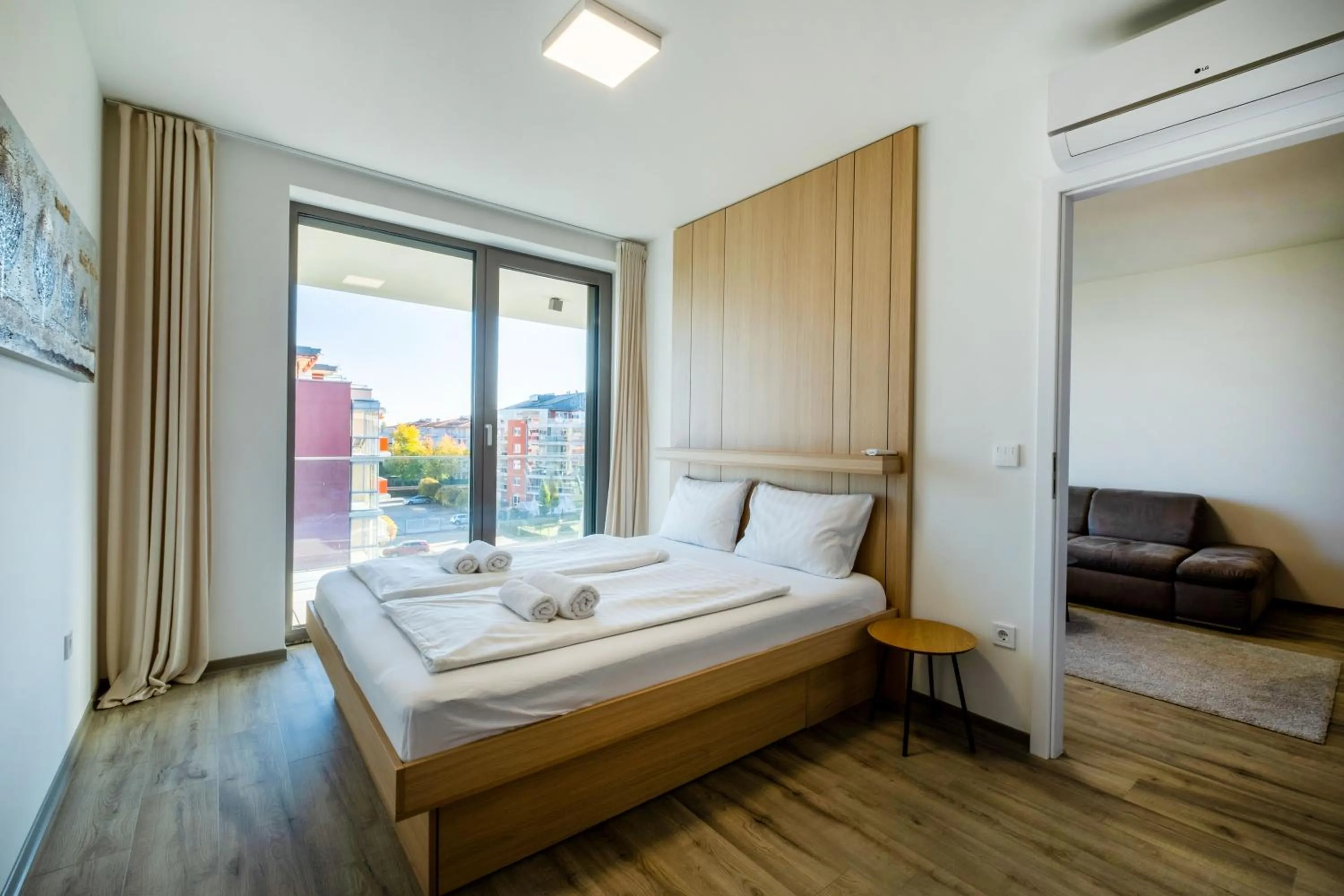 Bed in MyFlat Casa Coral Apartment