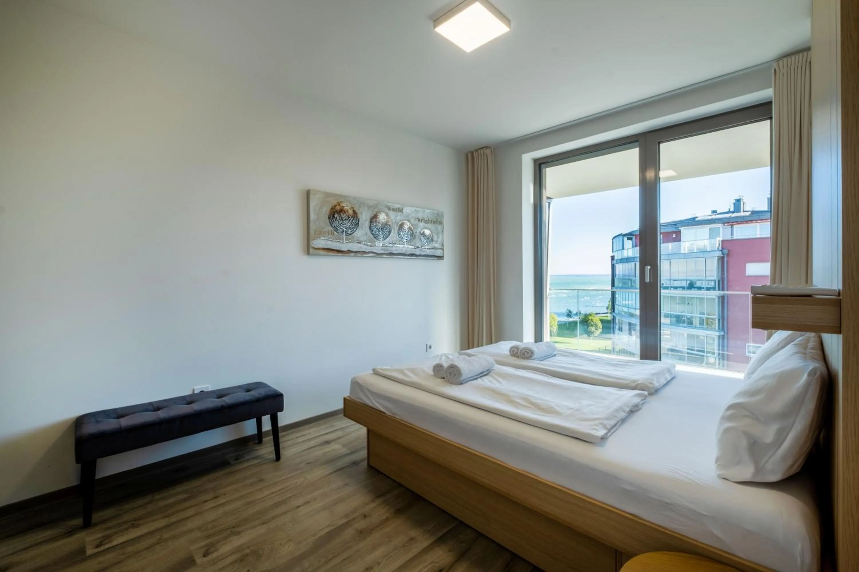 Bed in MyFlat Casa Coral Apartment