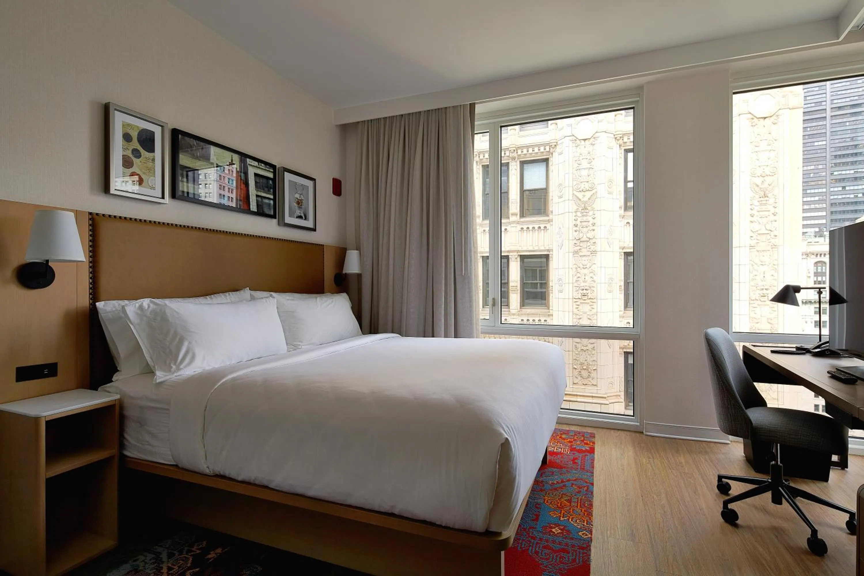 Bedroom, Bed in Hotel Indigo NYC Financial District by IHG