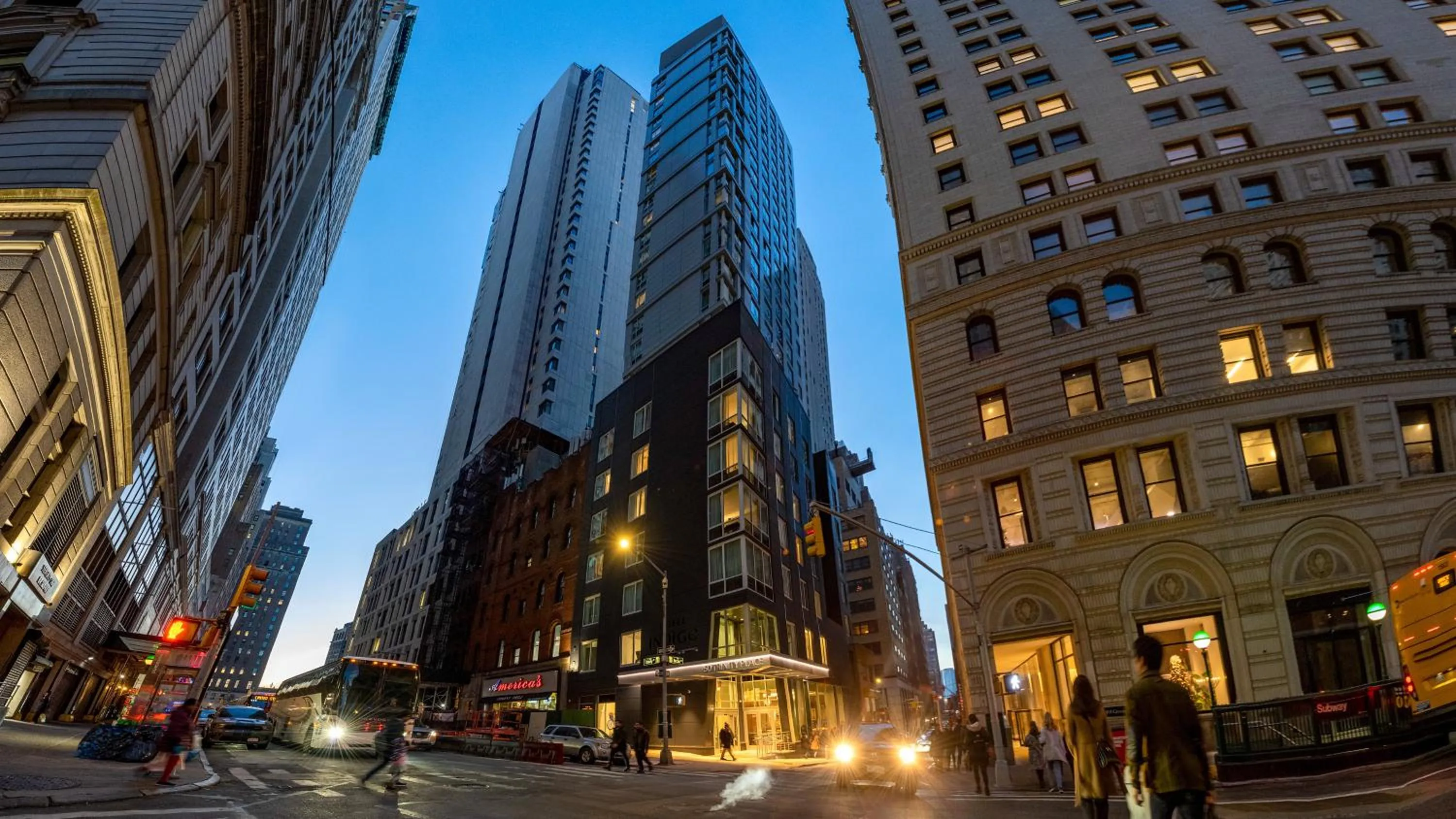 Property building in Hotel Indigo NYC Financial District by IHG