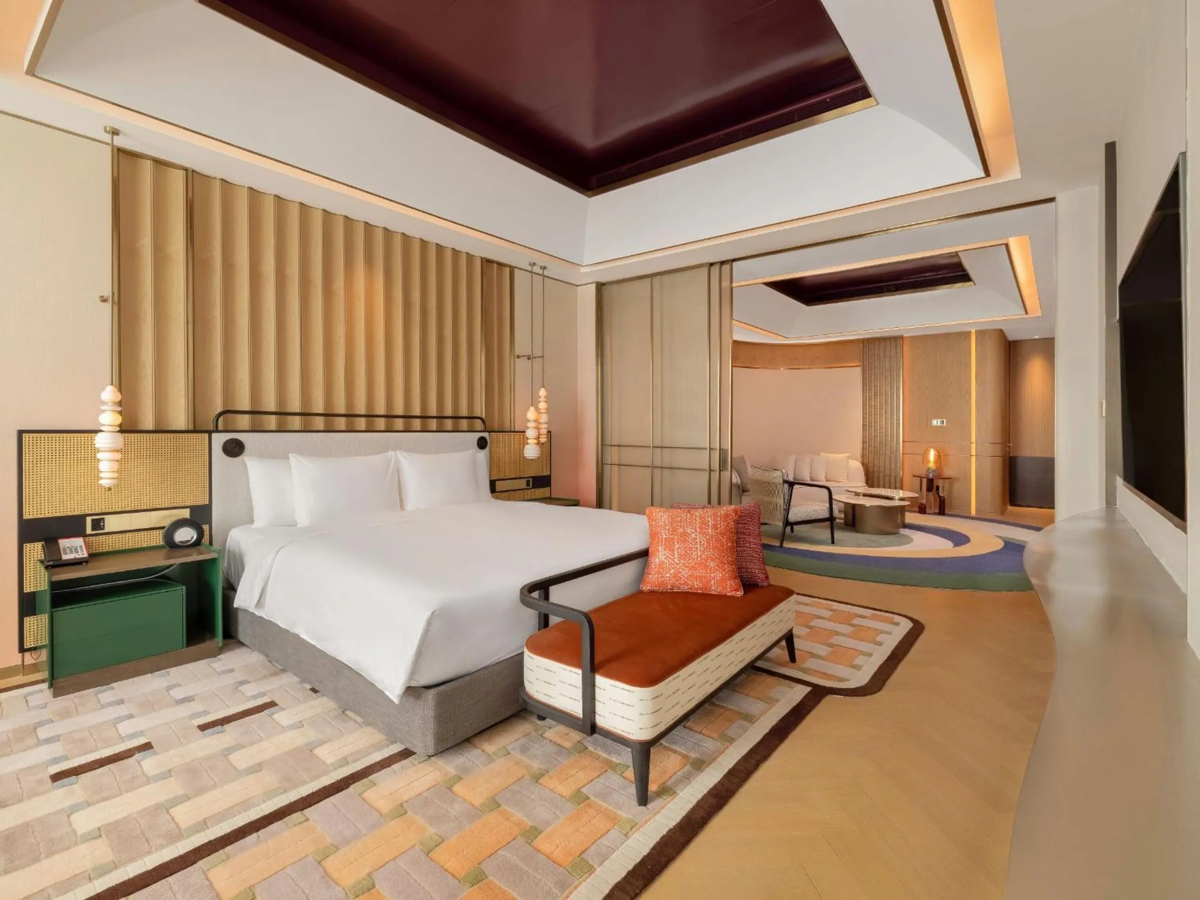 Bedroom, Bed in Hotel Indigo Xiamen Haicang by IHG