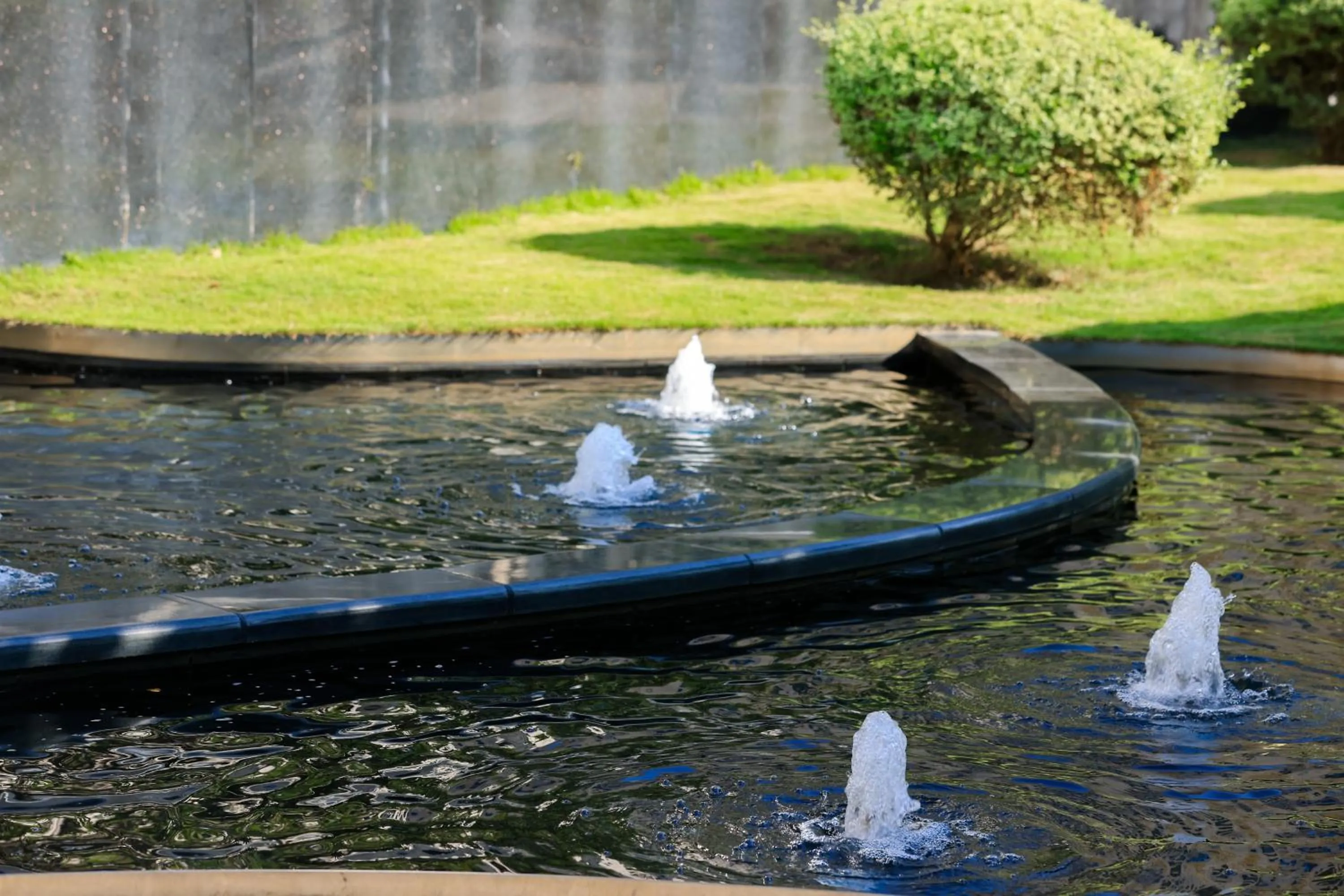Garden view in Hotel Indigo Xiamen Haicang by IHG