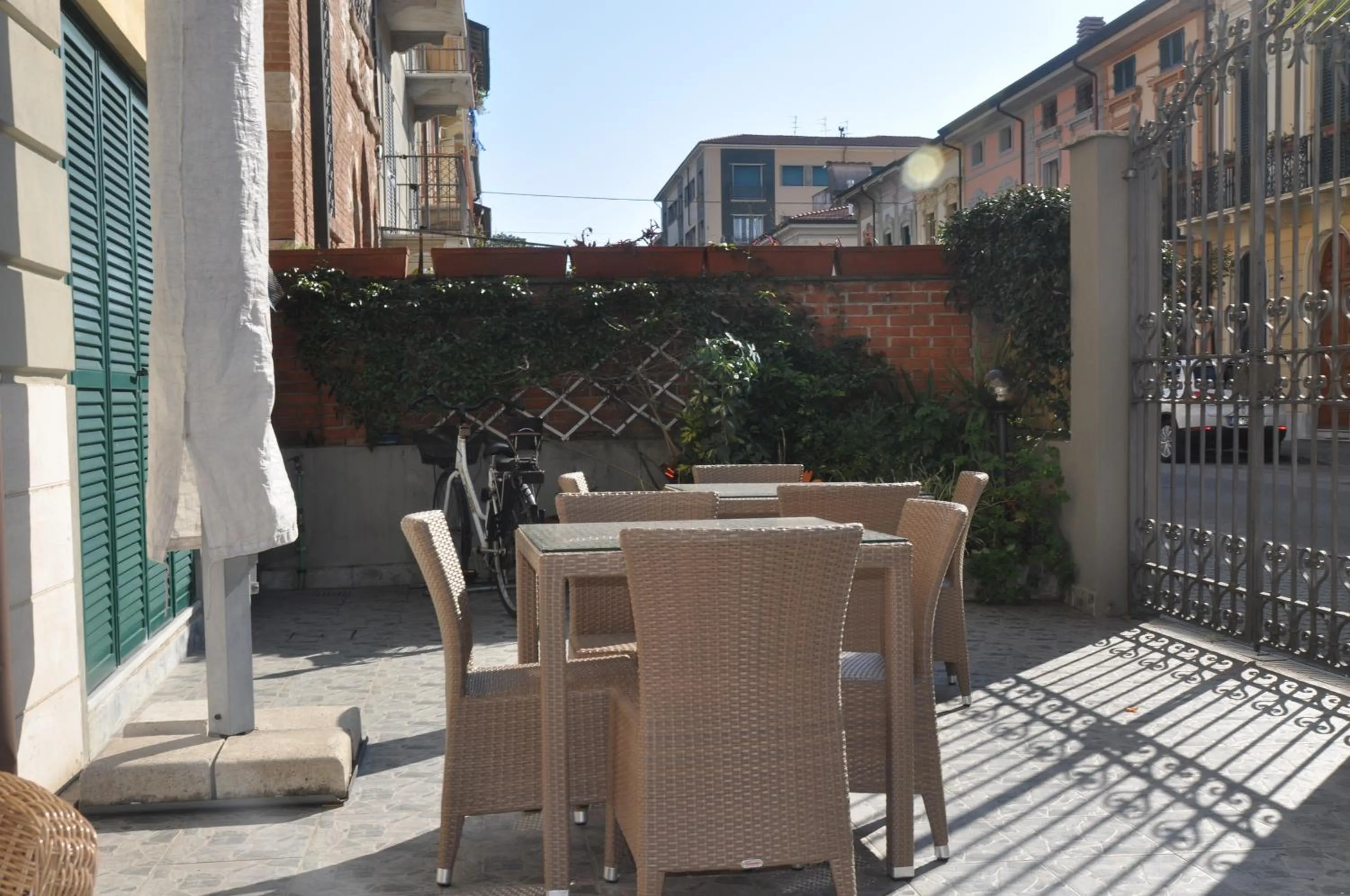Patio in Hotel Vittoria