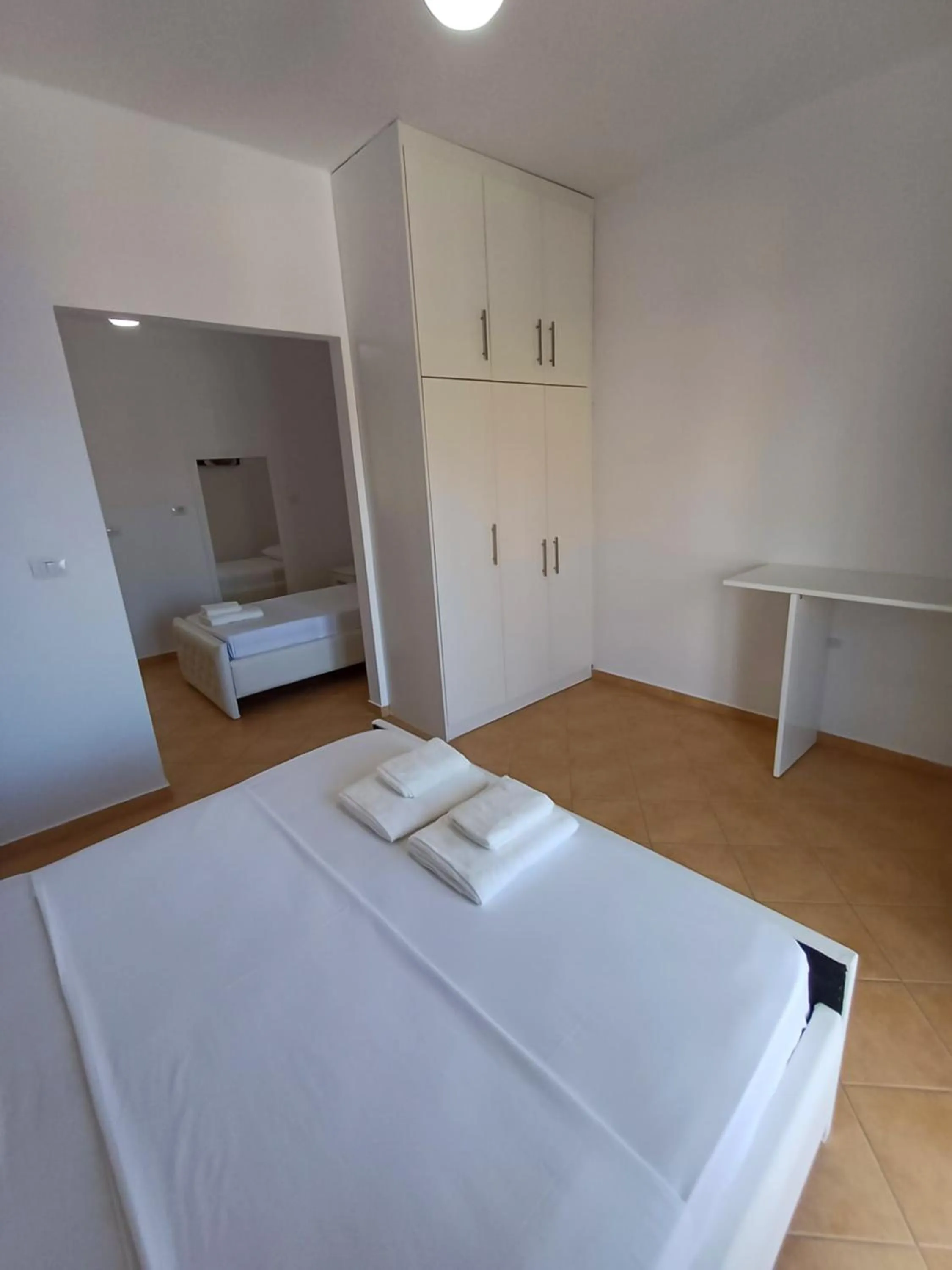 Bed in Hotel Sherifi