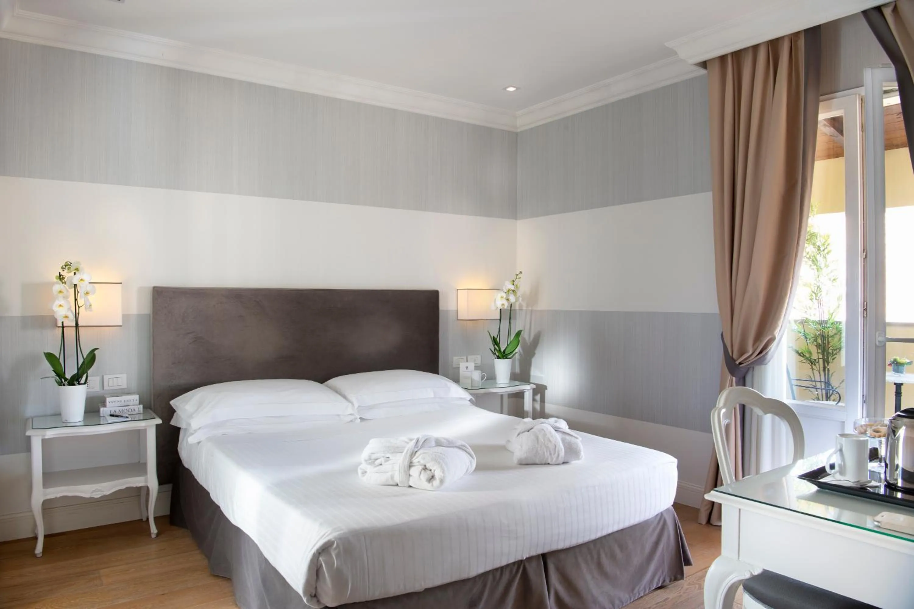 Bedroom, Bed in Hotel Rapallo