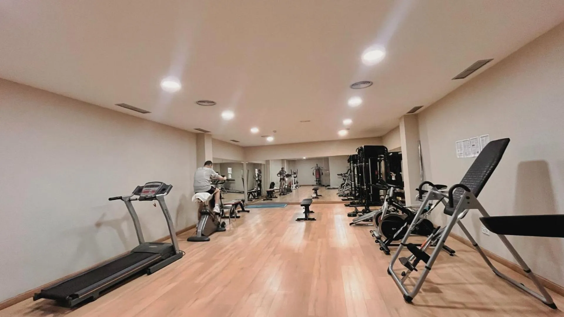 Fitness centre/facilities in Hotel-Apartamentos Tartesos