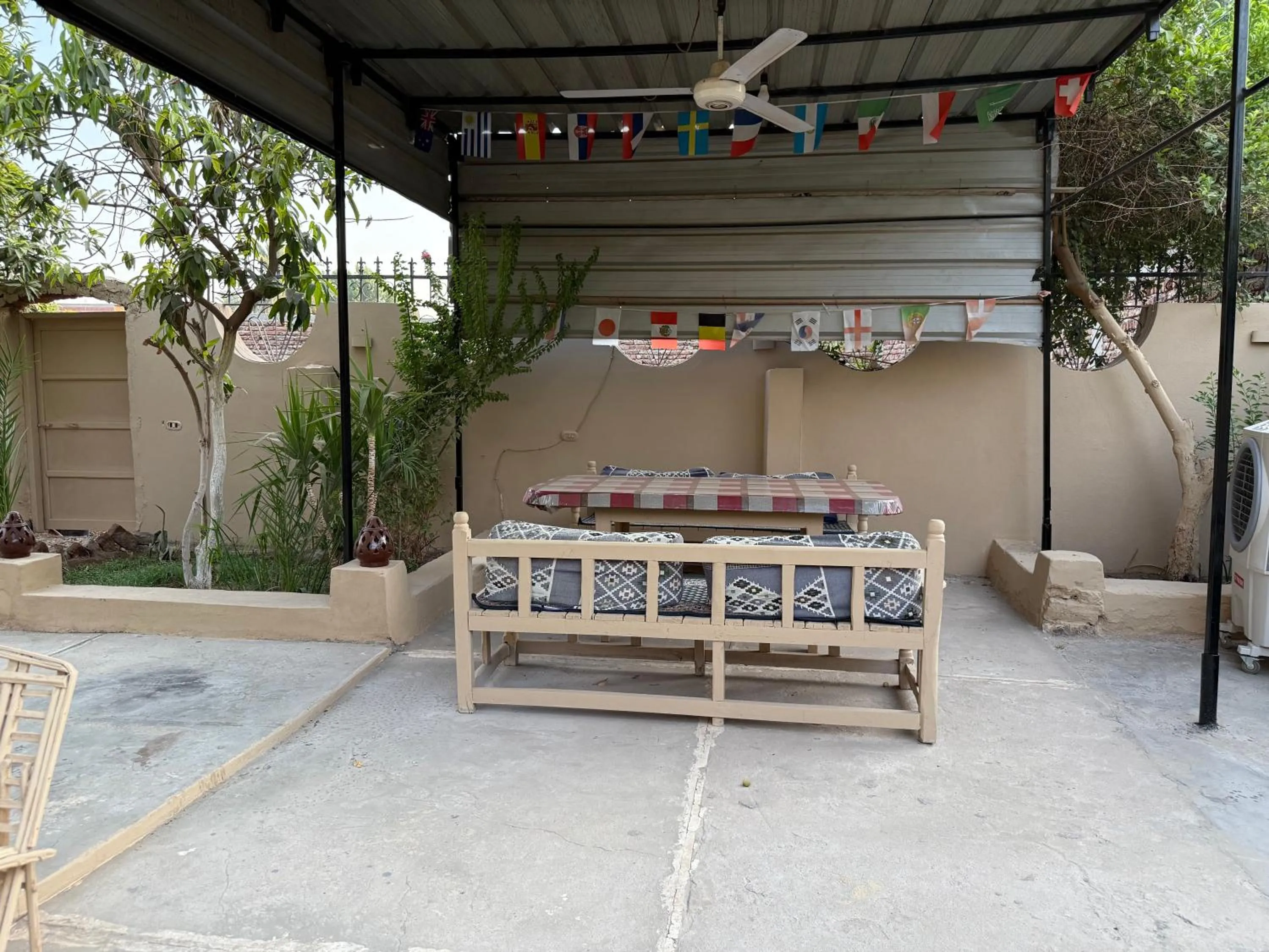 Patio in Luxor Villa Hatshepsut