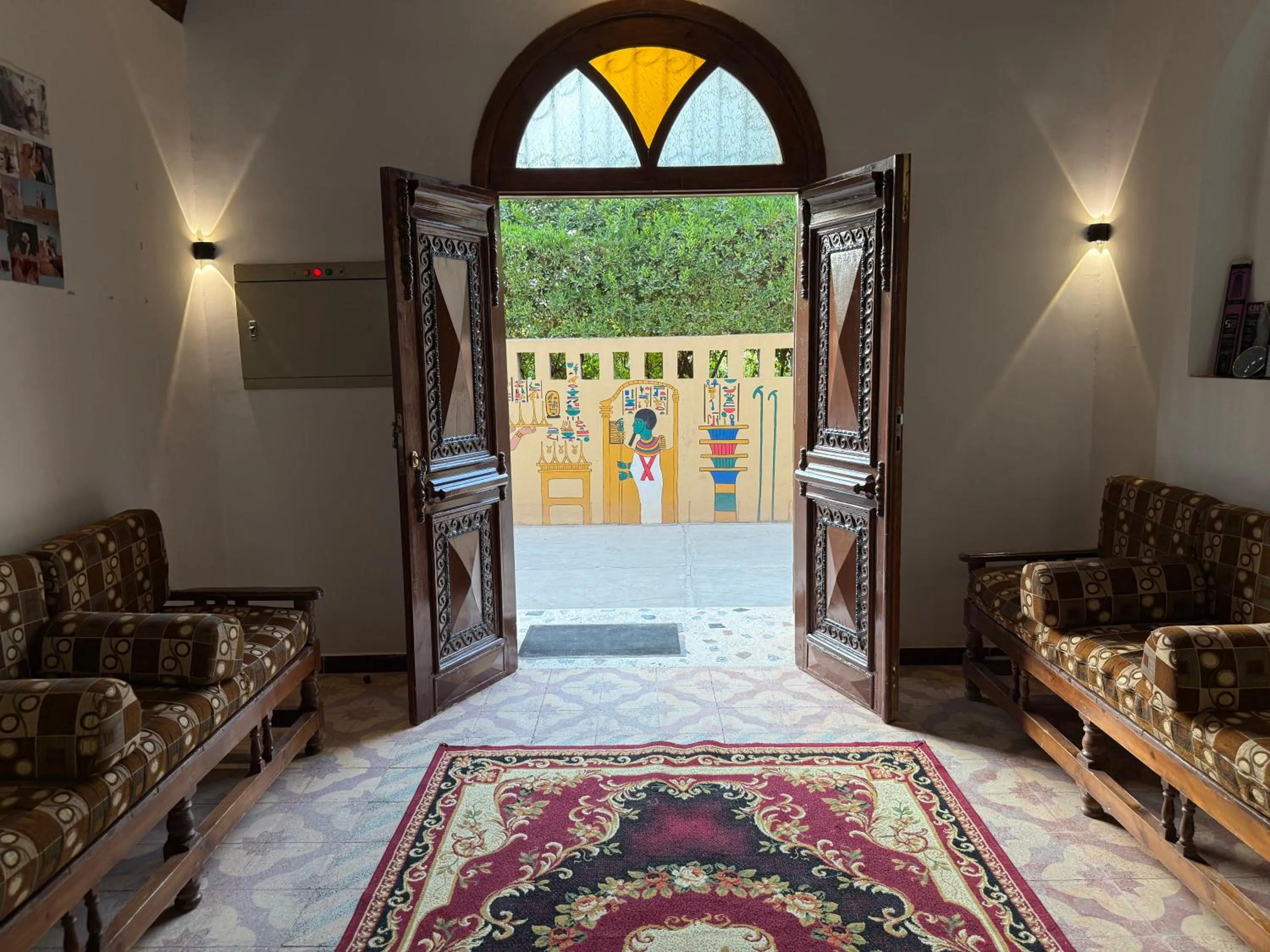 Living room in Luxor Villa Hatshepsut