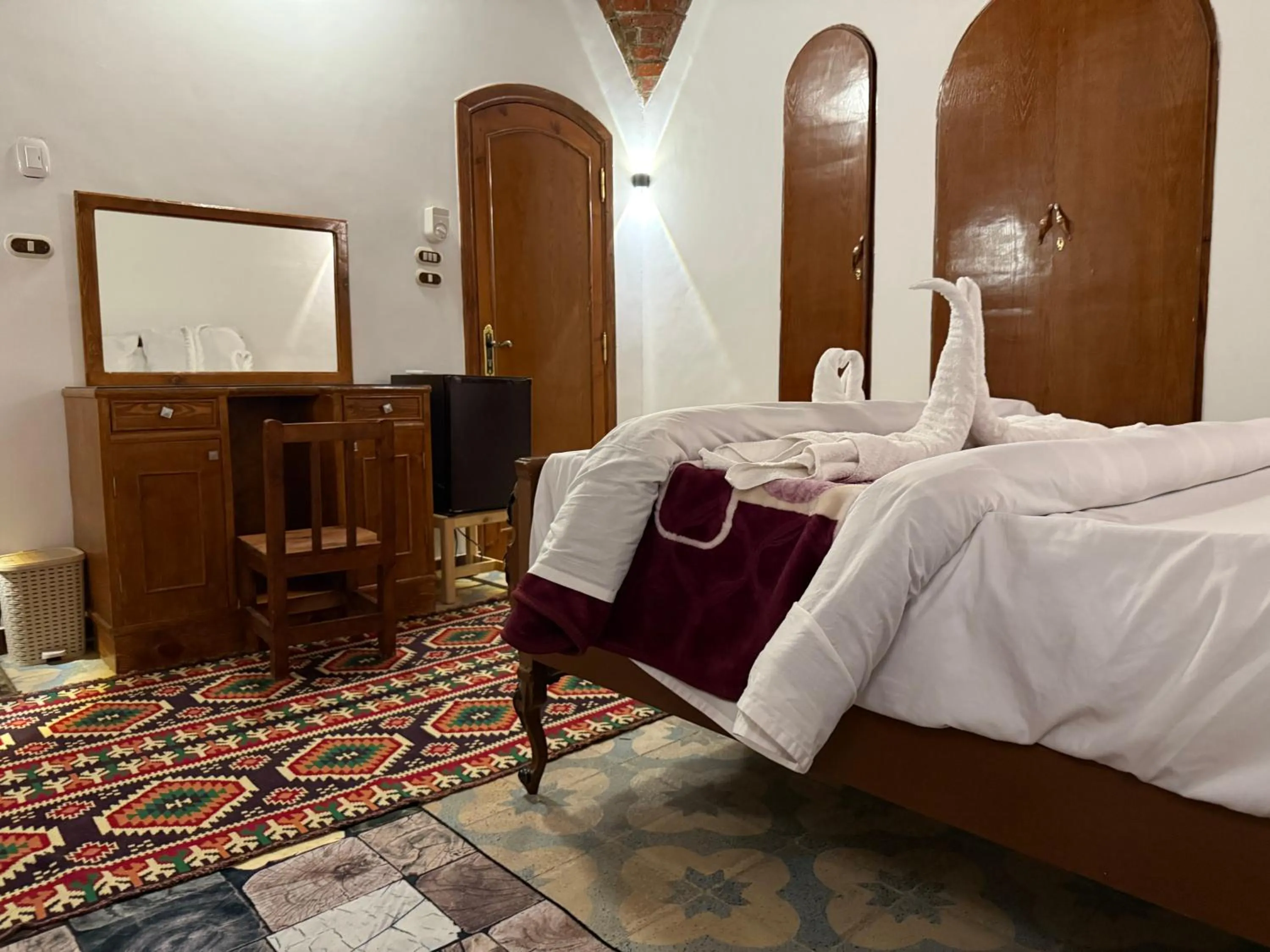 Bed in Luxor Villa Hatshepsut