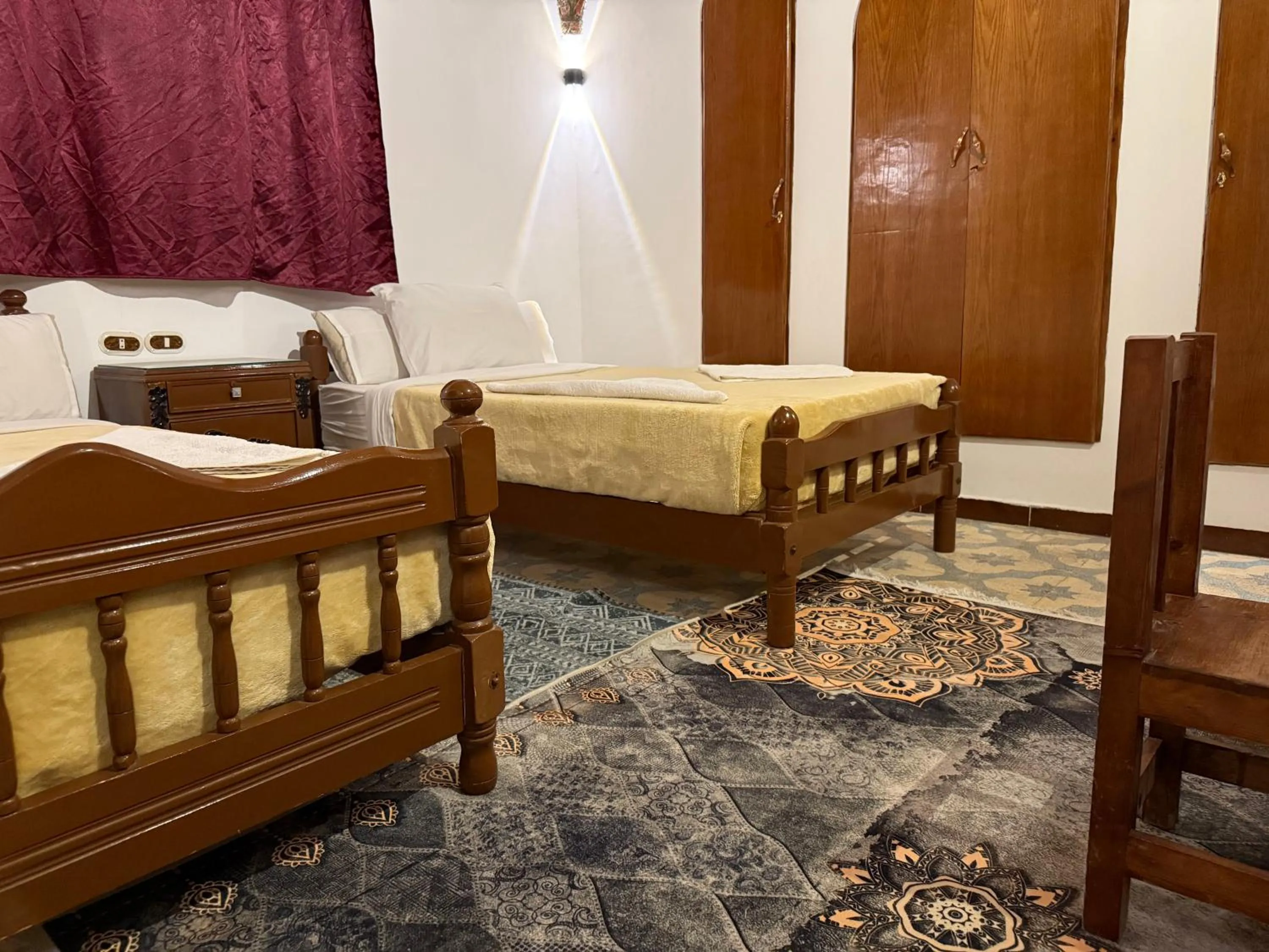 Bed in Luxor Villa Hatshepsut