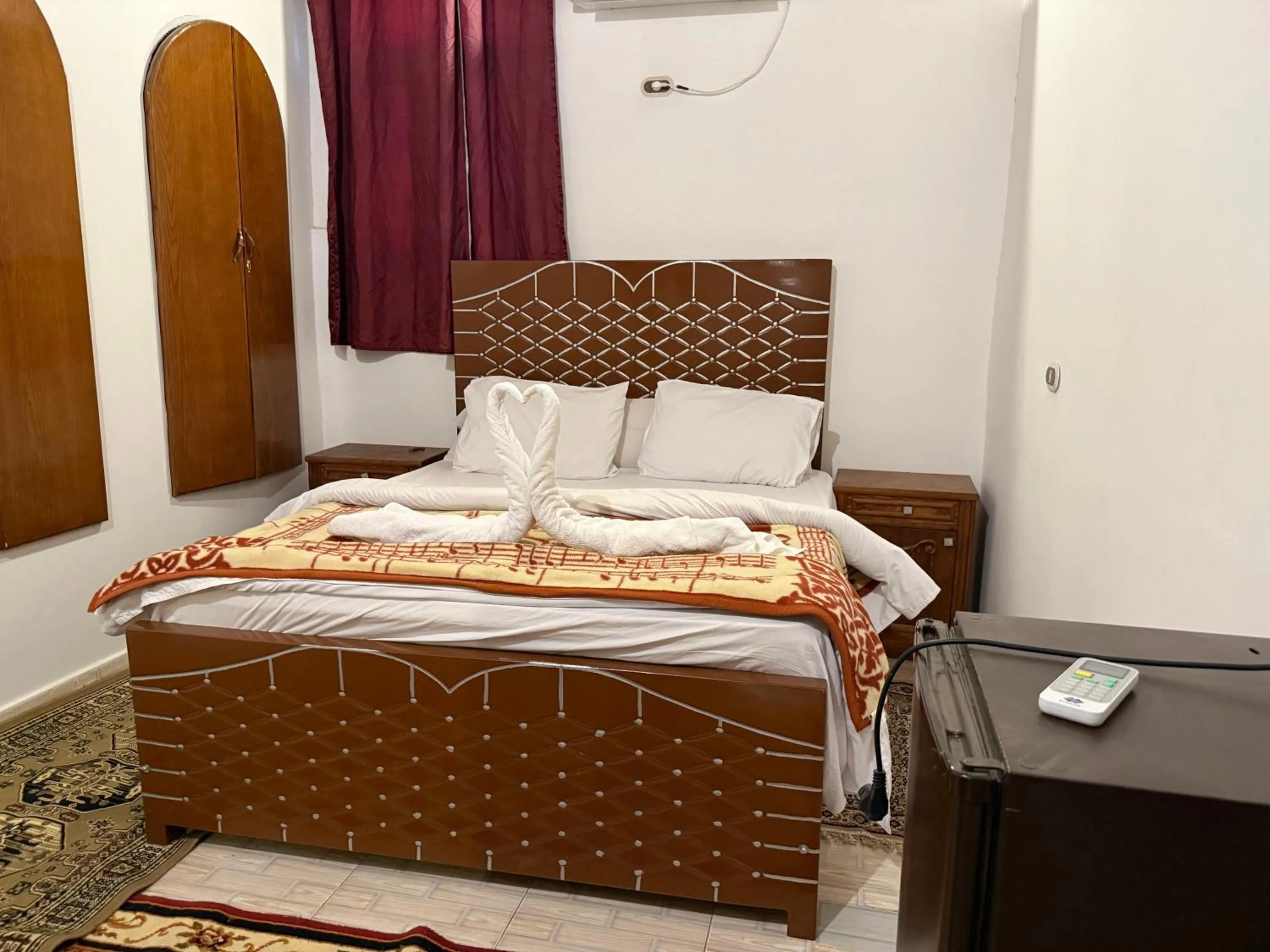 Bed in Luxor Villa Hatshepsut