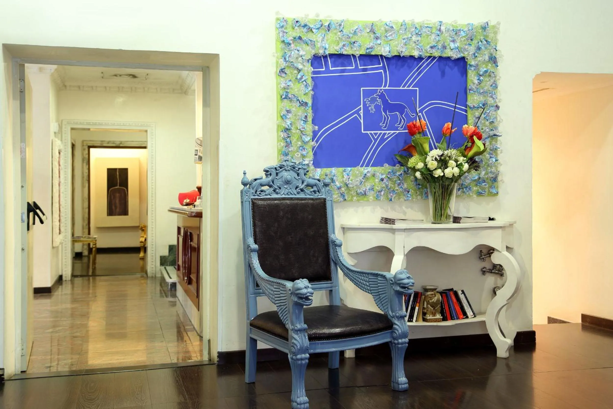 Decorative detail in Hotel Nizza