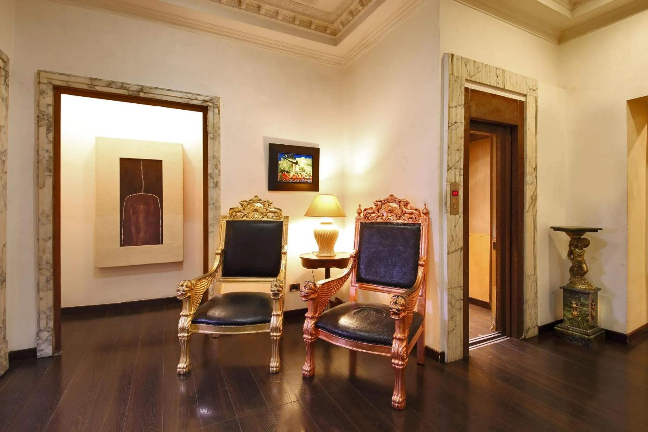 Decorative detail in Hotel Nizza