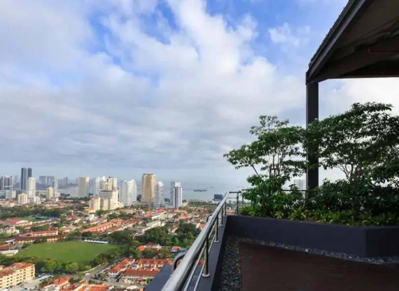 View (from property/room) in Tropicana 218 Macalister Sea & City View by stayCATion Homestay