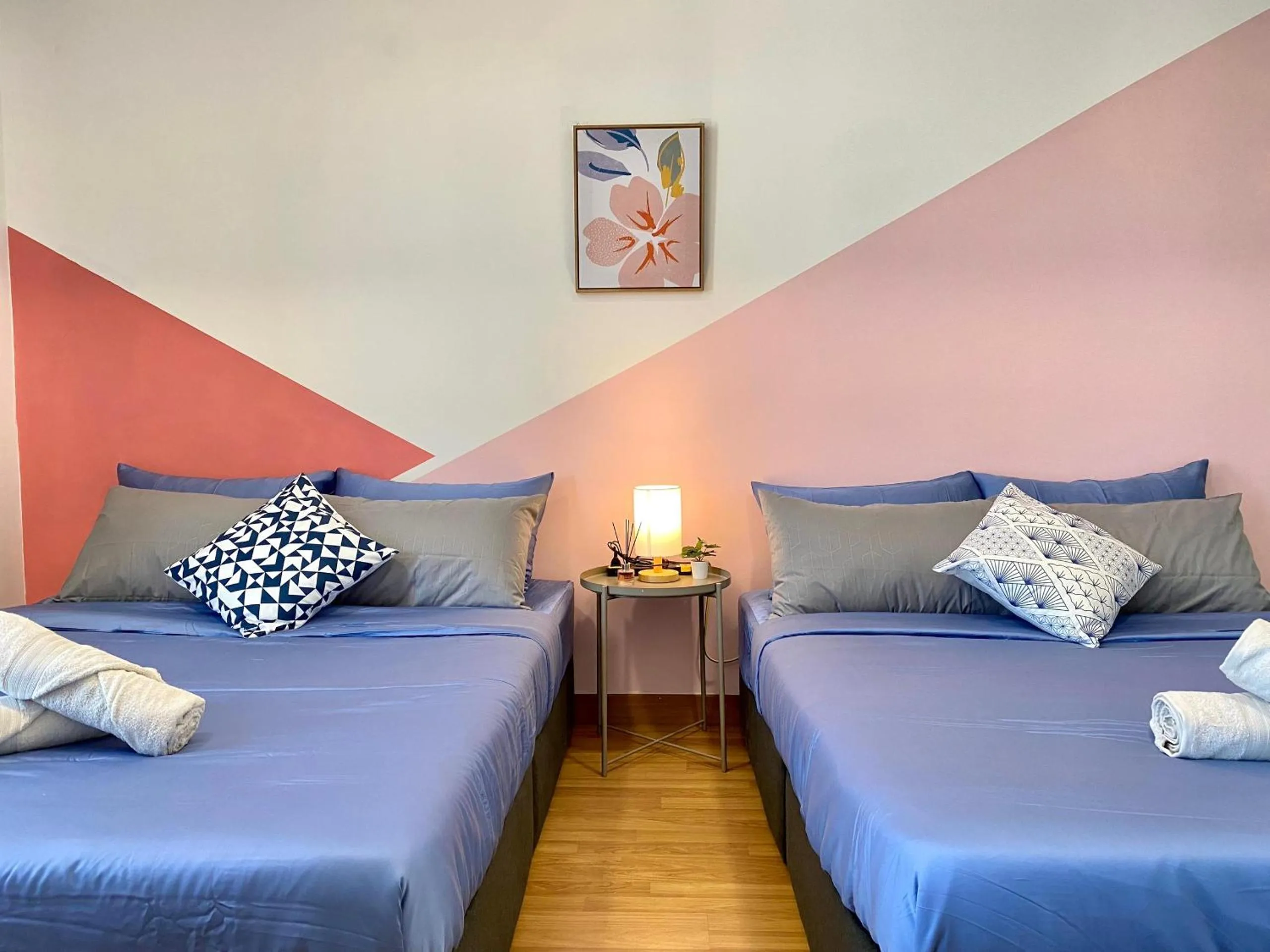 Bedroom, Bed in Tropicana 218 Macalister Sea & City View by stayCATion Homestay