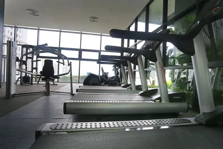 Fitness centre/facilities in Tropicana 218 Macalister Sea & City View by stayCATion Homestay
