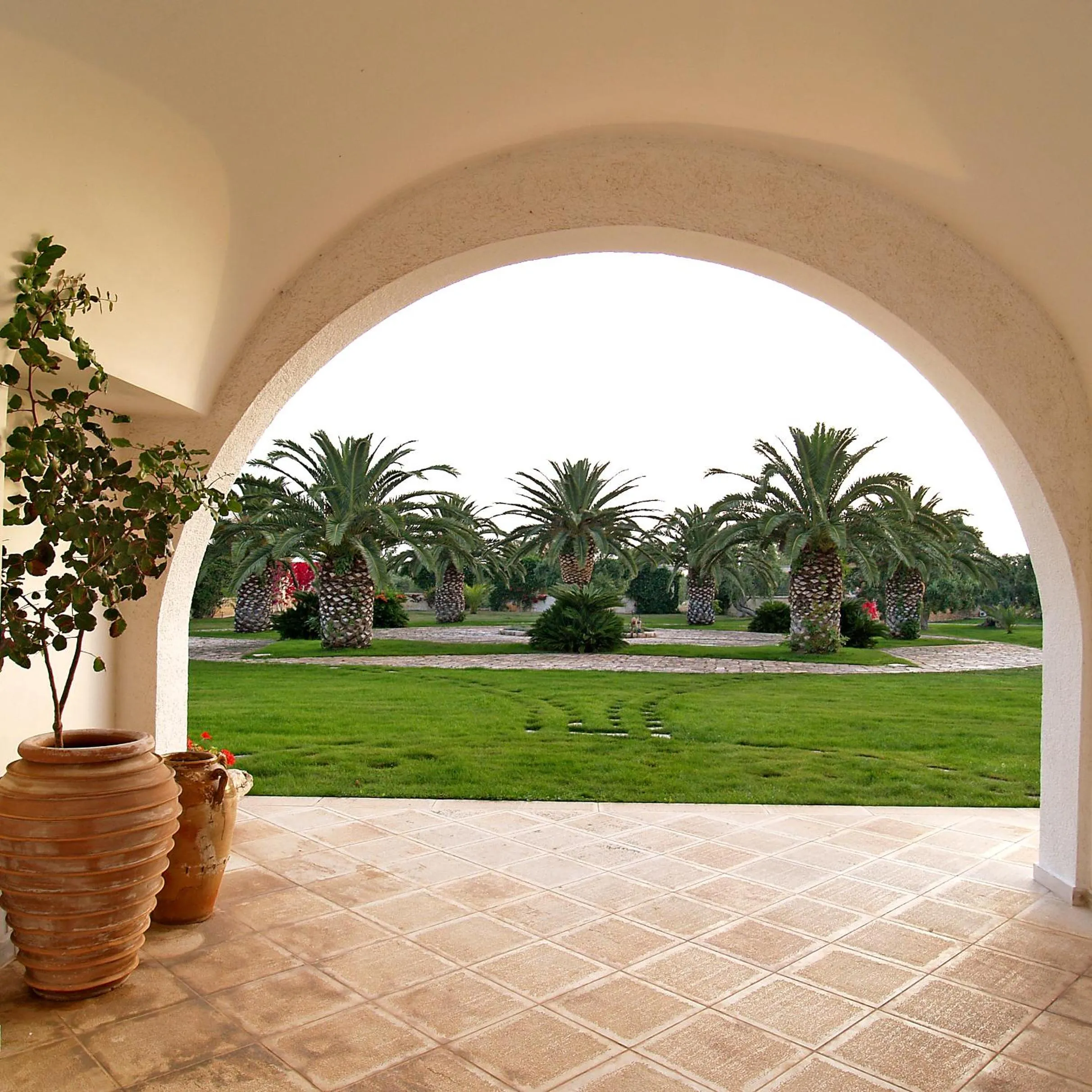 Patio in Hotel Masseria Tutosa