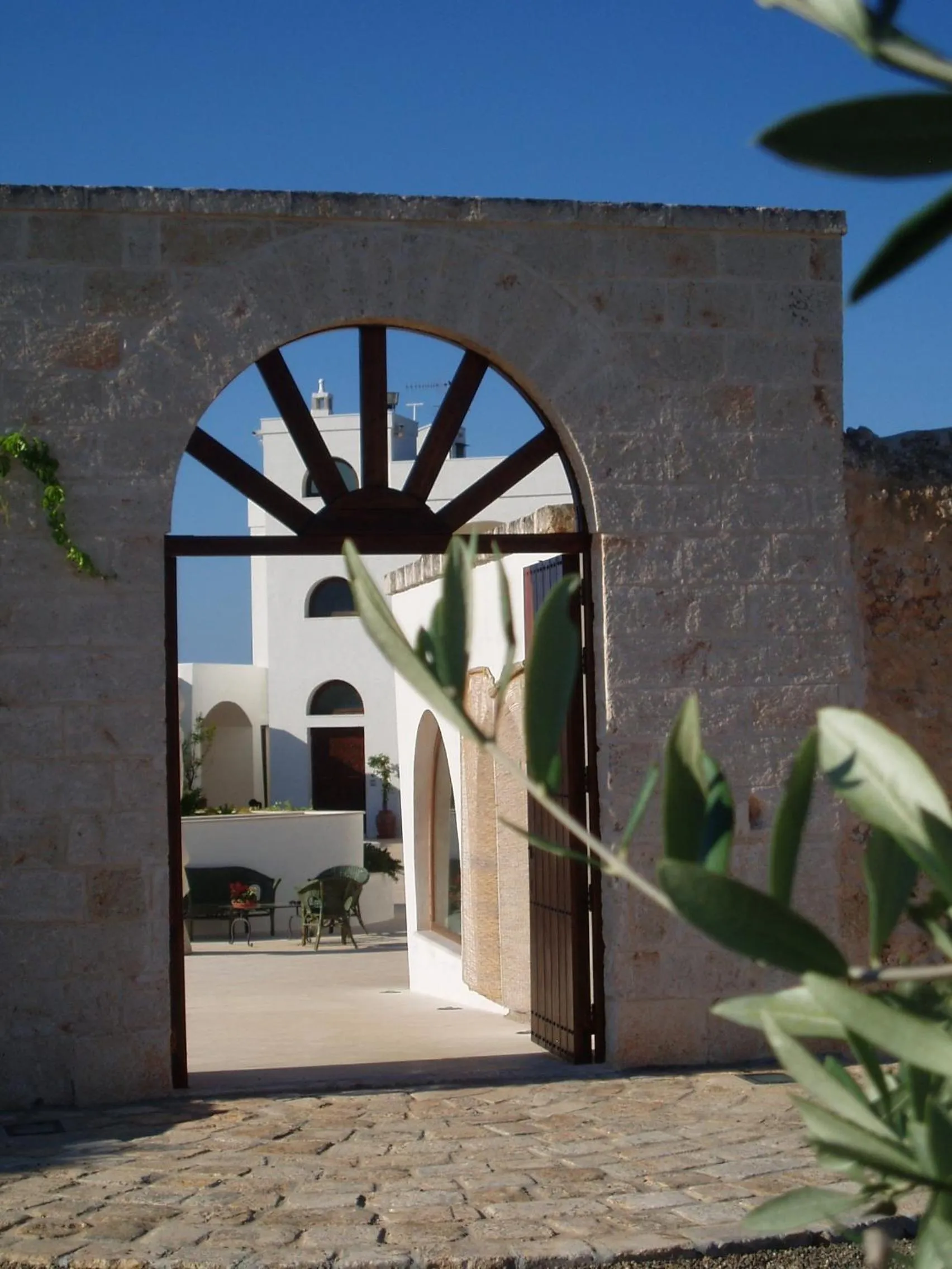 Facade/entrance in Hotel Masseria Tutosa