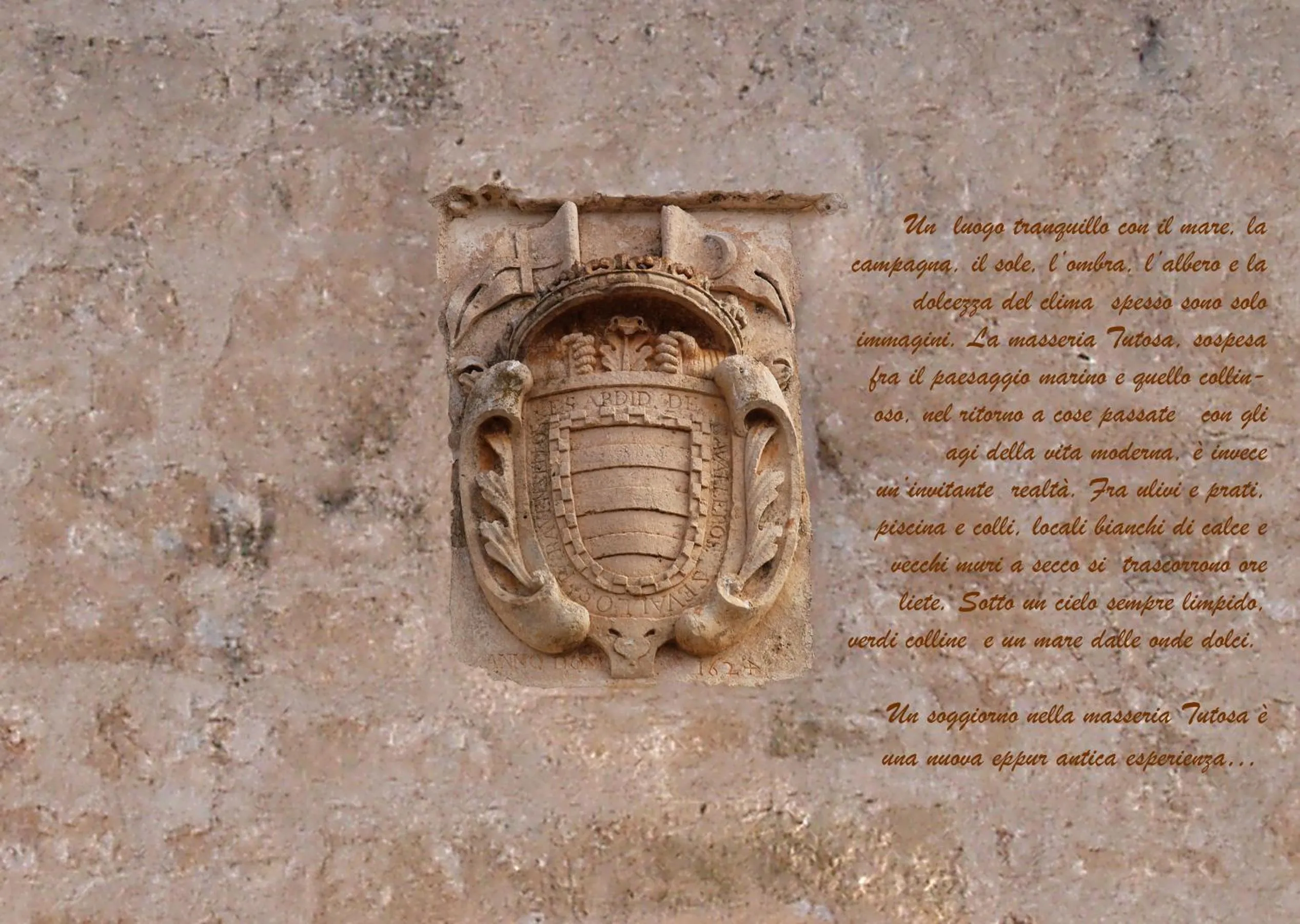 Decorative detail in Hotel Masseria Tutosa