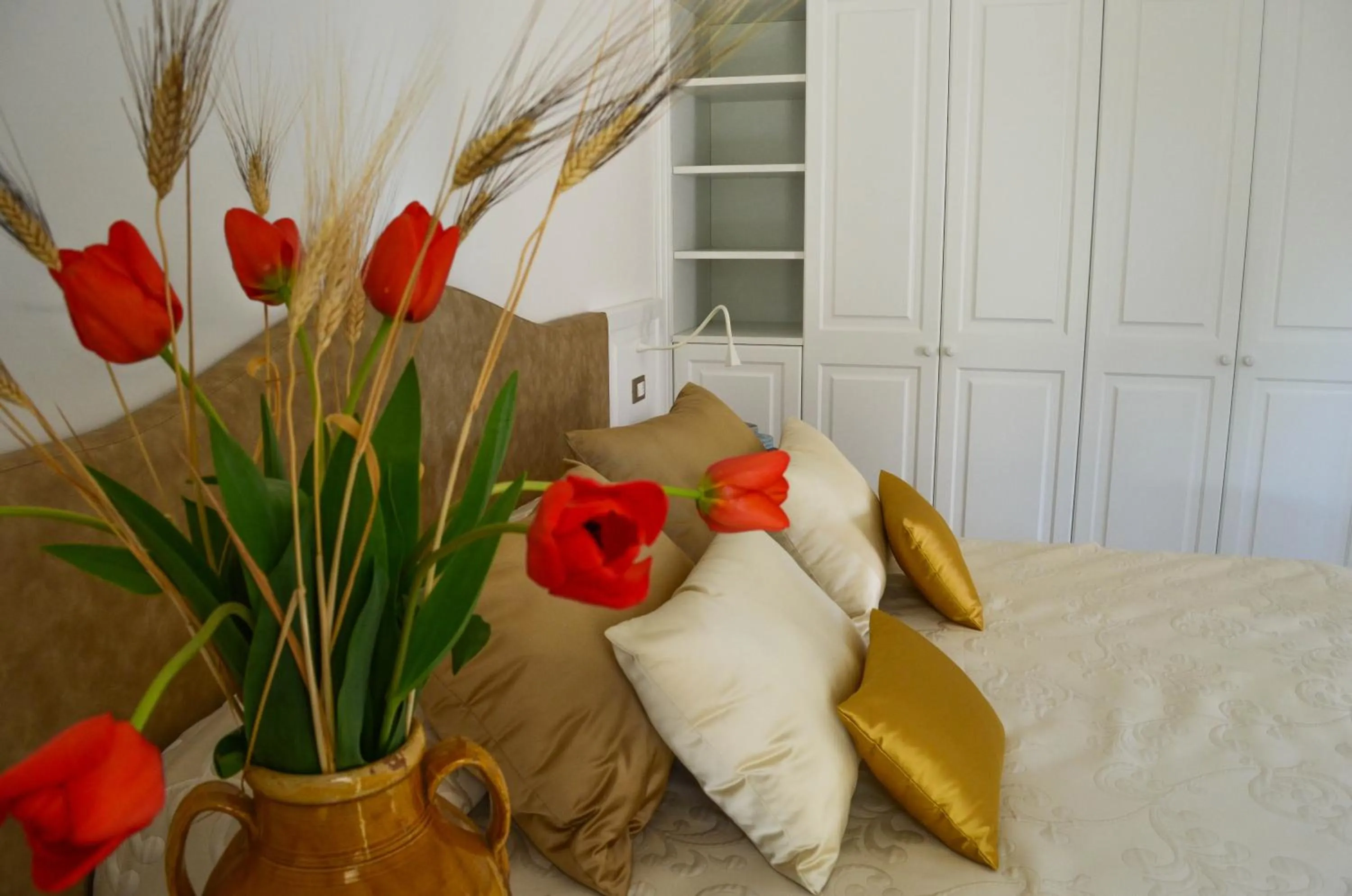 Bed in Hotel Masseria Tutosa