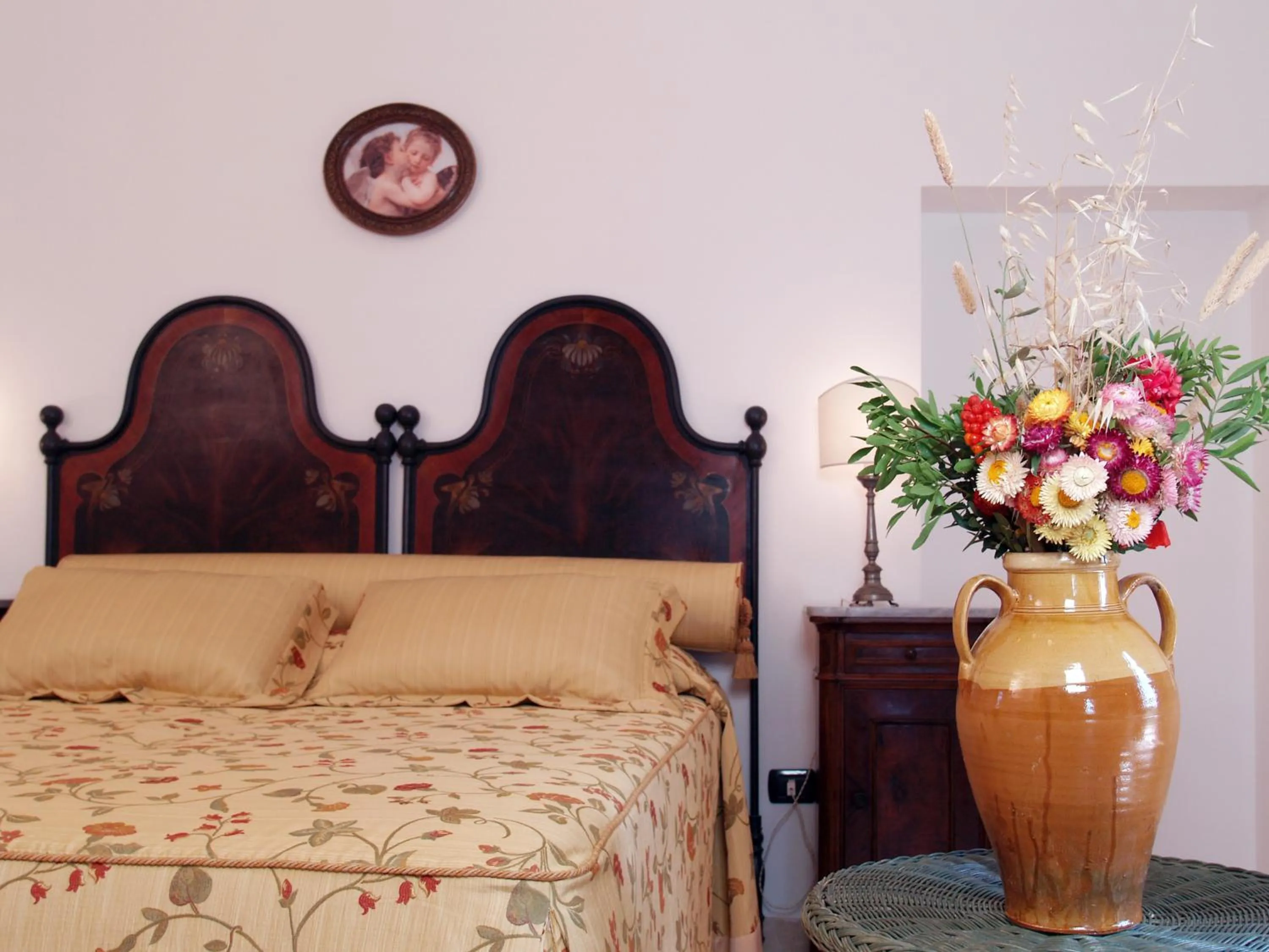 Bed in Hotel Masseria Tutosa