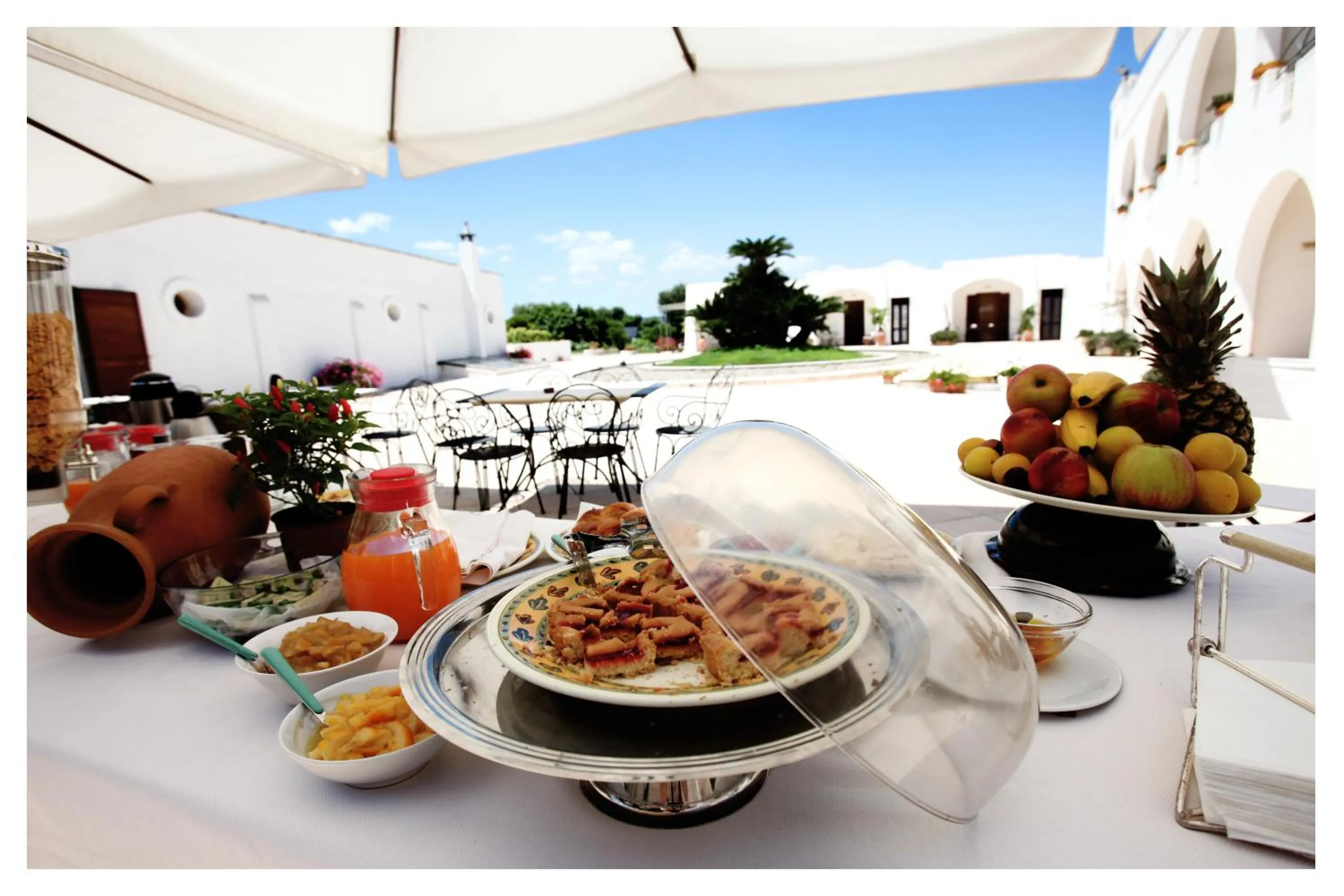 Balcony/Terrace in Hotel Masseria Tutosa