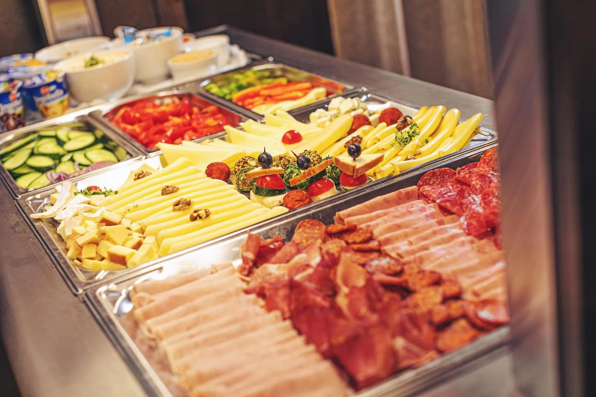 Breakfast in Park Hotel Bük-Bükfürdő