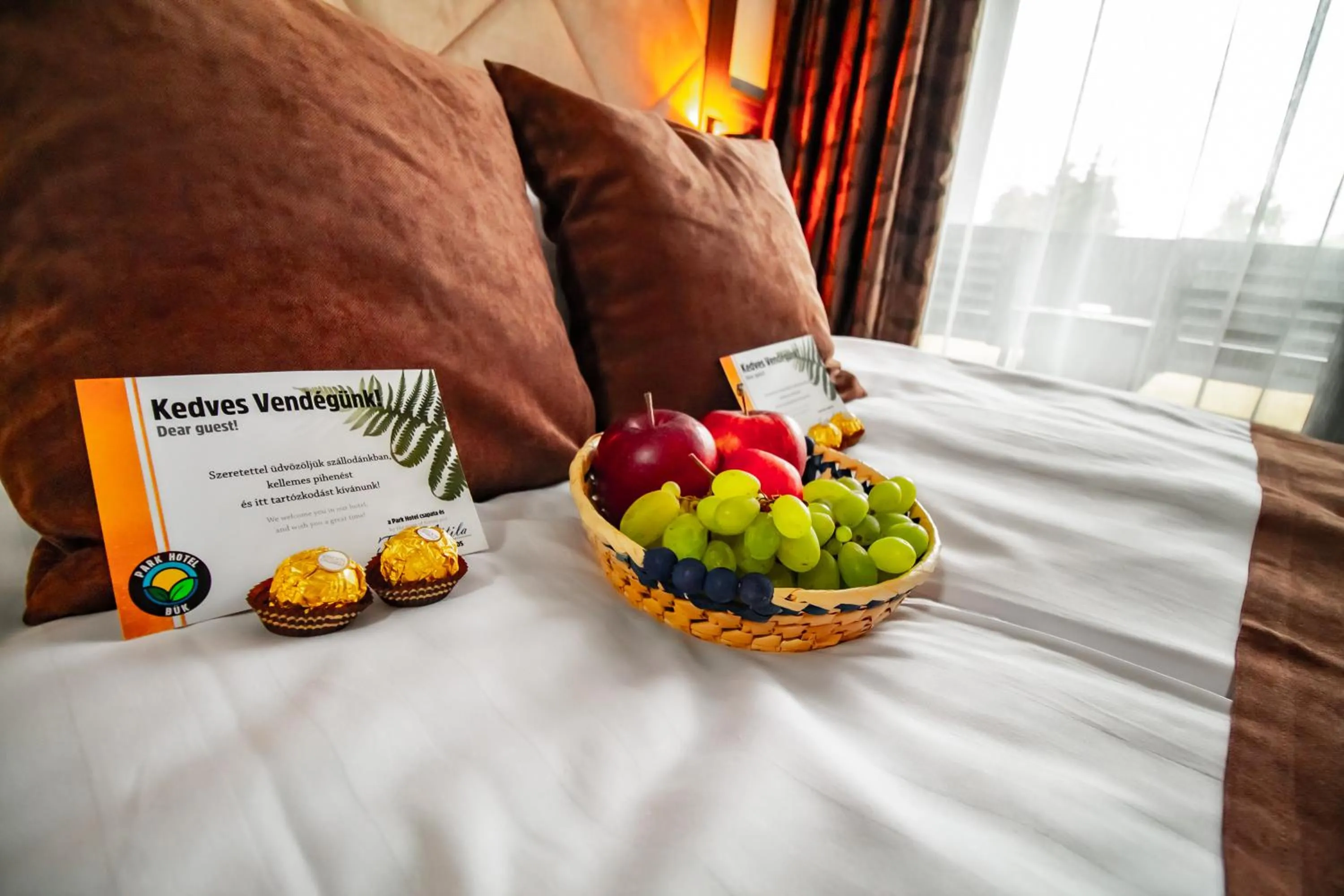 Bed in Park Hotel Bük-Bükfürdő