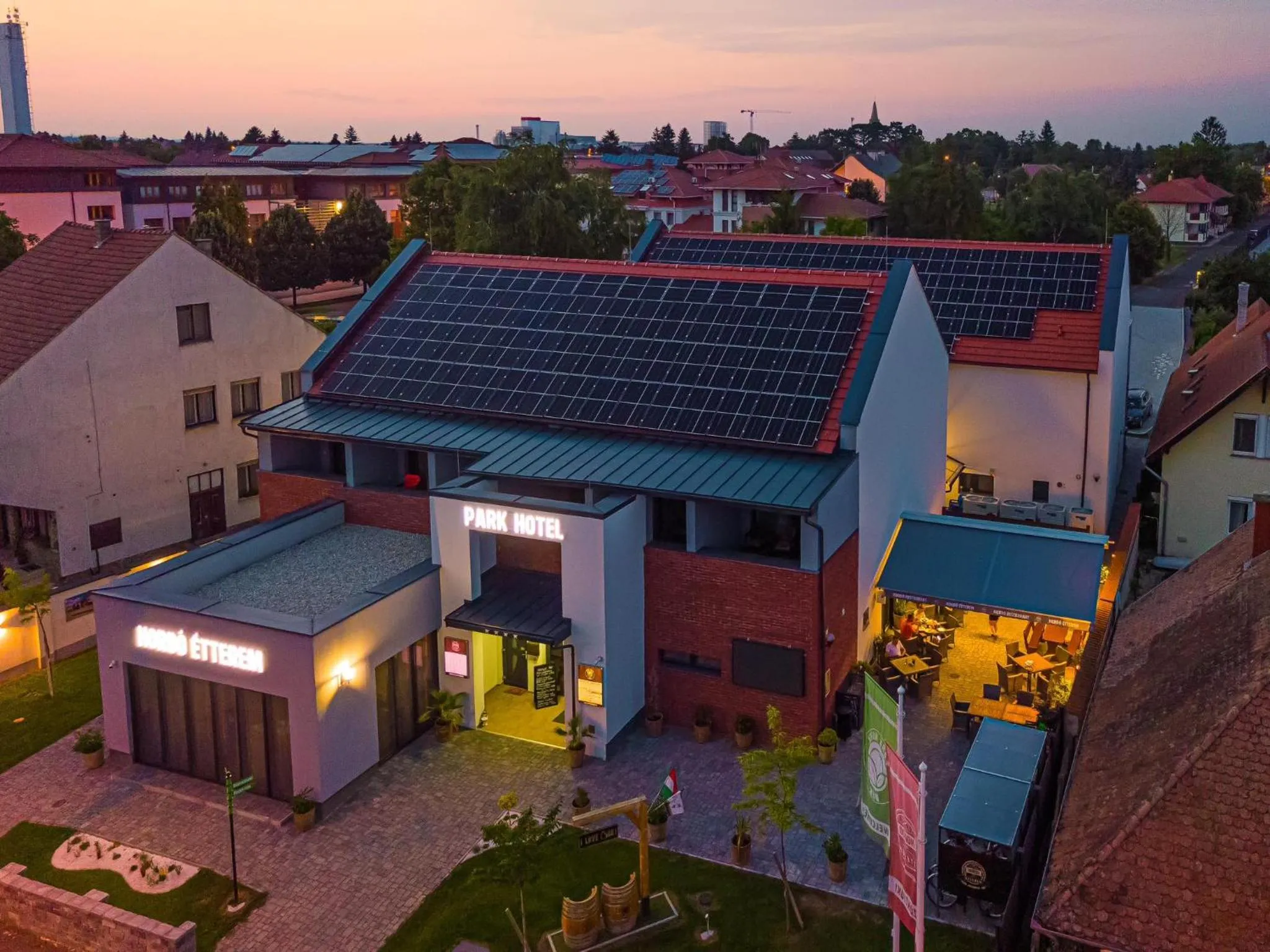 Property building in Park Hotel Bük-Bükfürdő