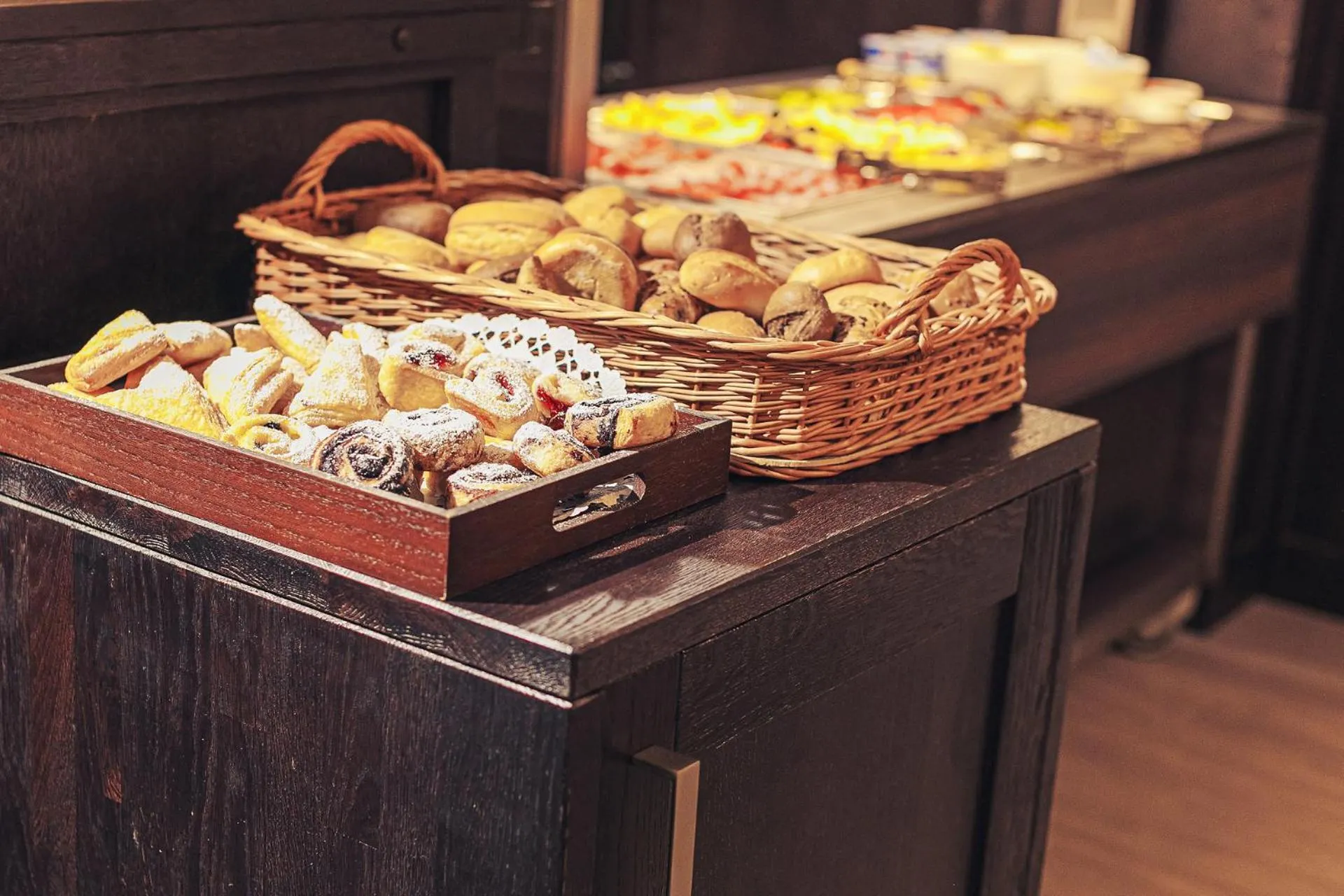 Breakfast in Park Hotel Bük-Bükfürdő