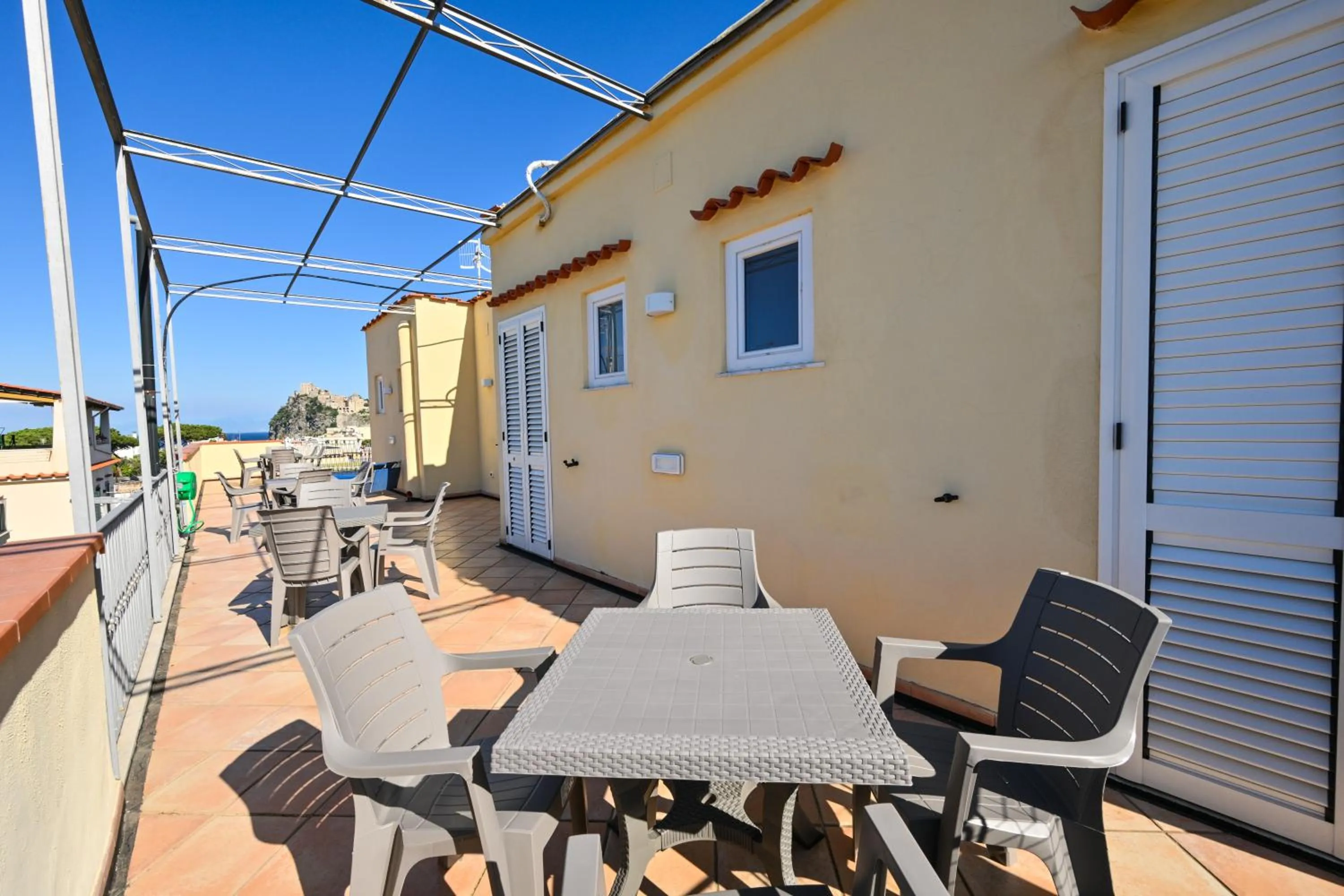 Balcony/Terrace in Albergo Atlantic