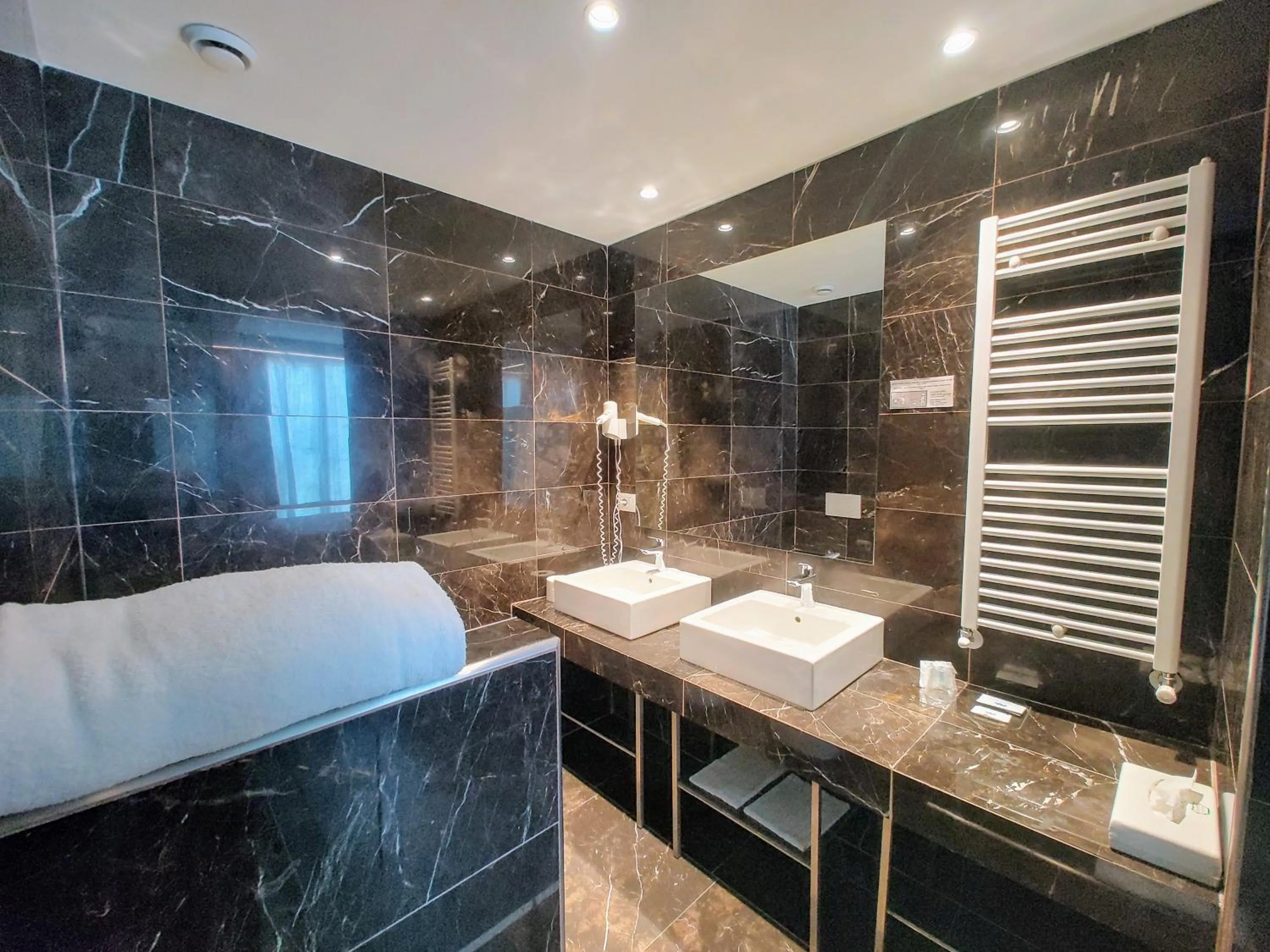 Bathroom in Hotel Datini