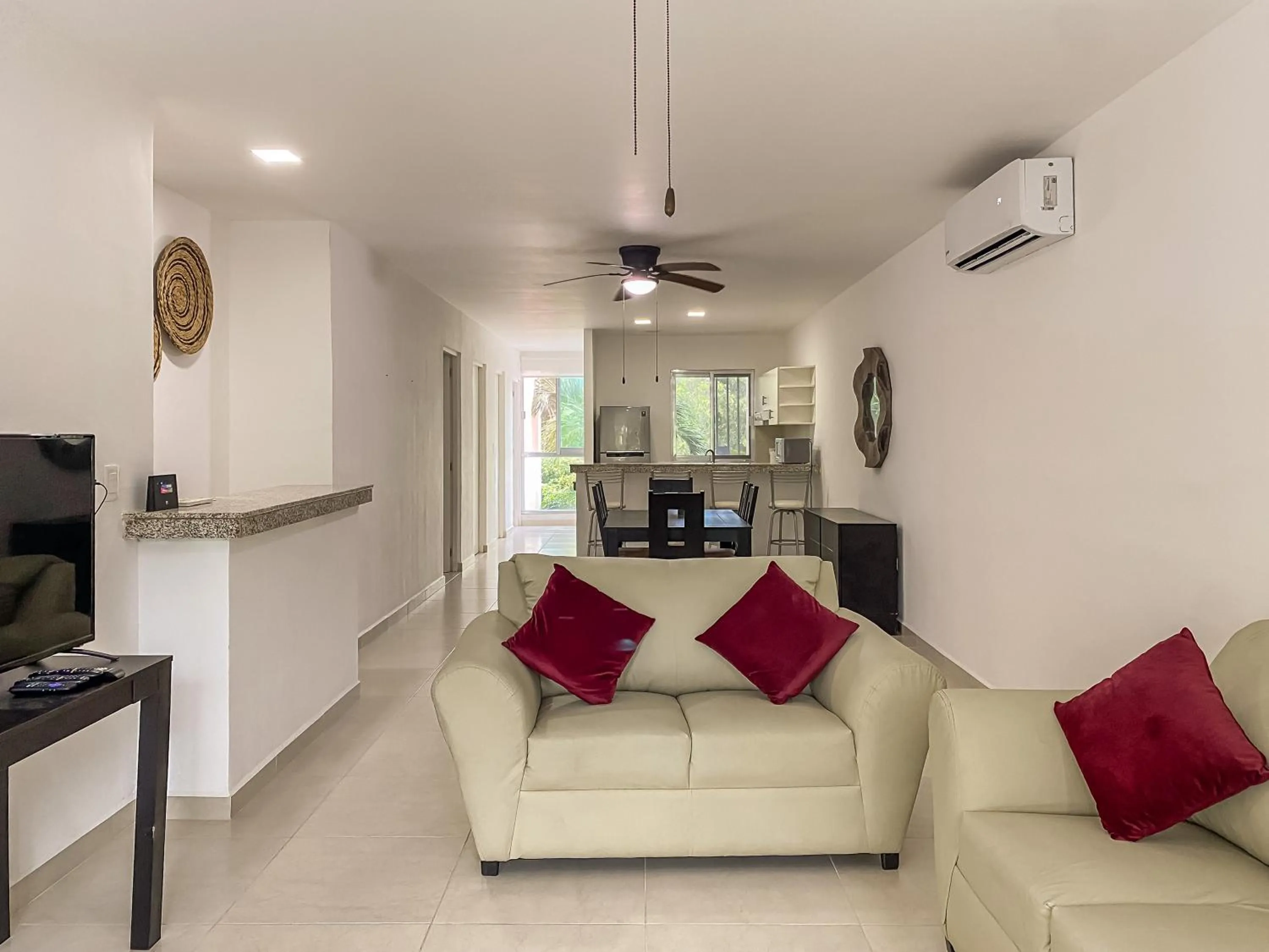 Living room in Oceanblue by Andiani Travel