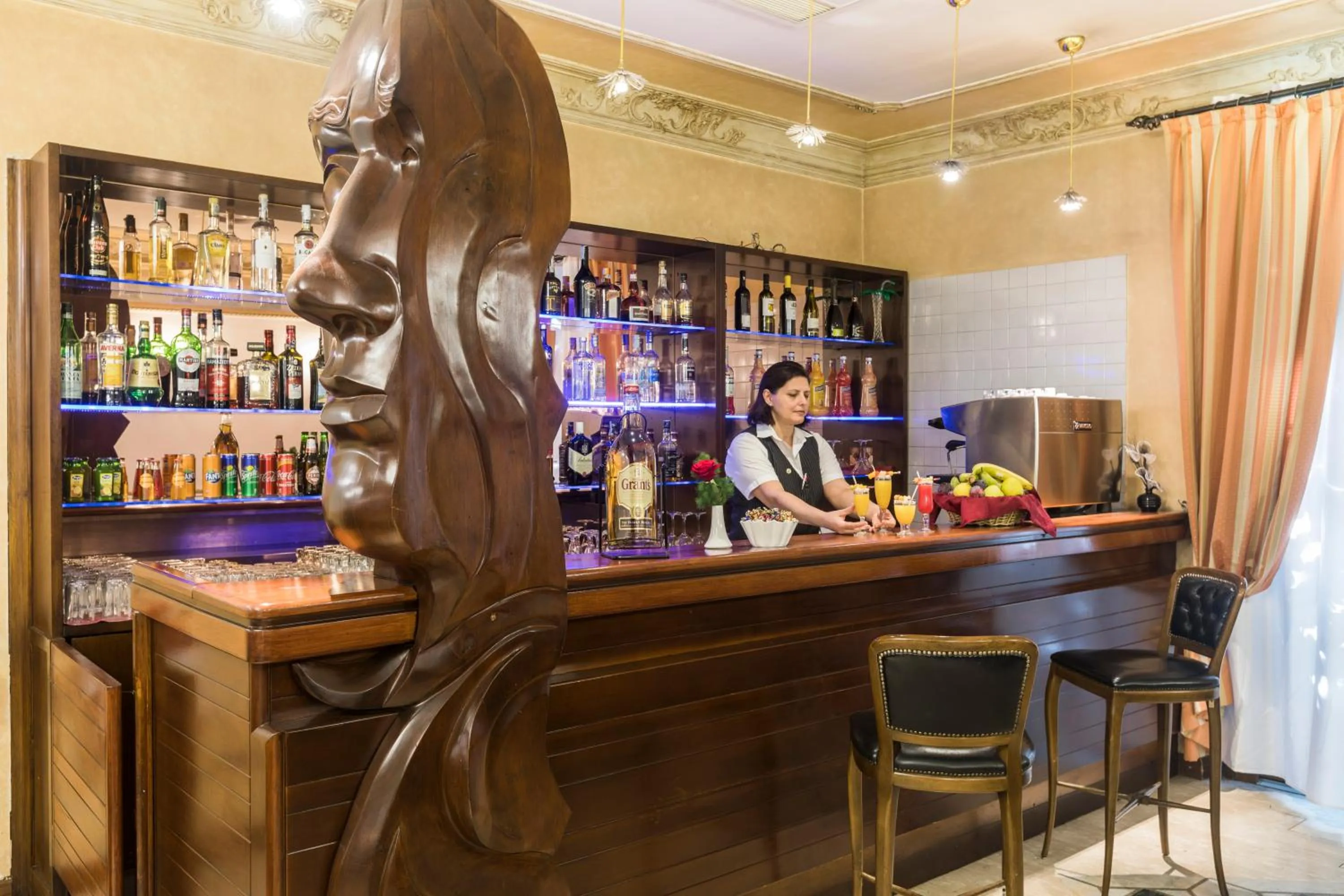 Lounge or bar in Hotel Villa Rosa