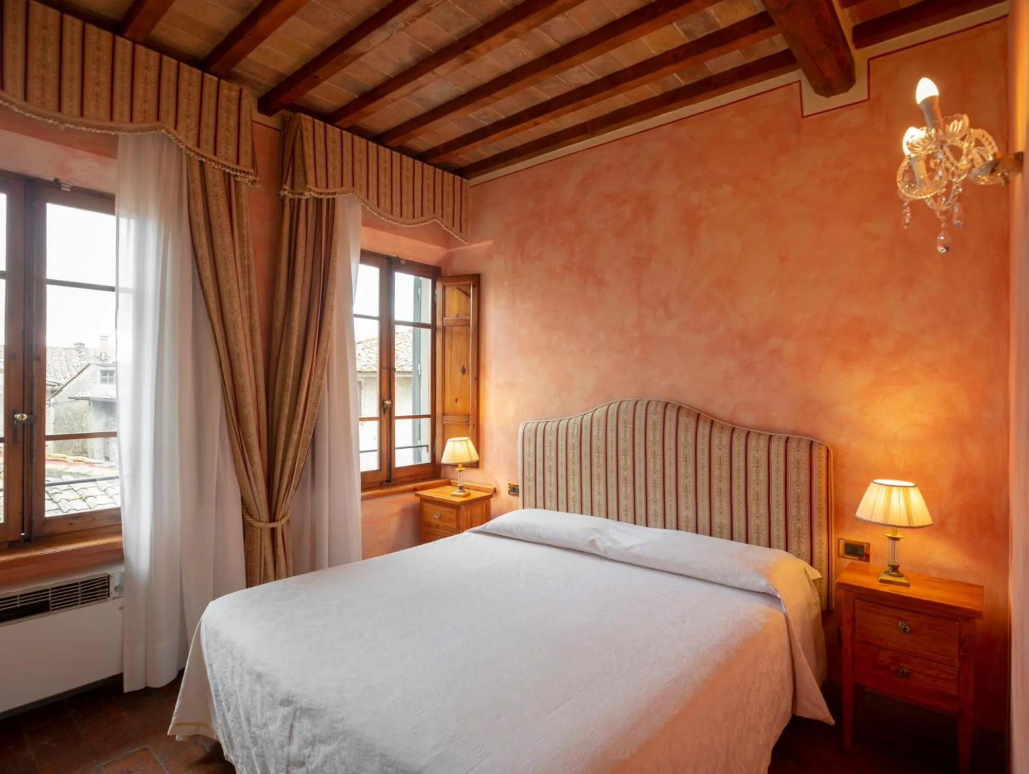 Bathroom, Bed in B&B Palazzo Al Torrione