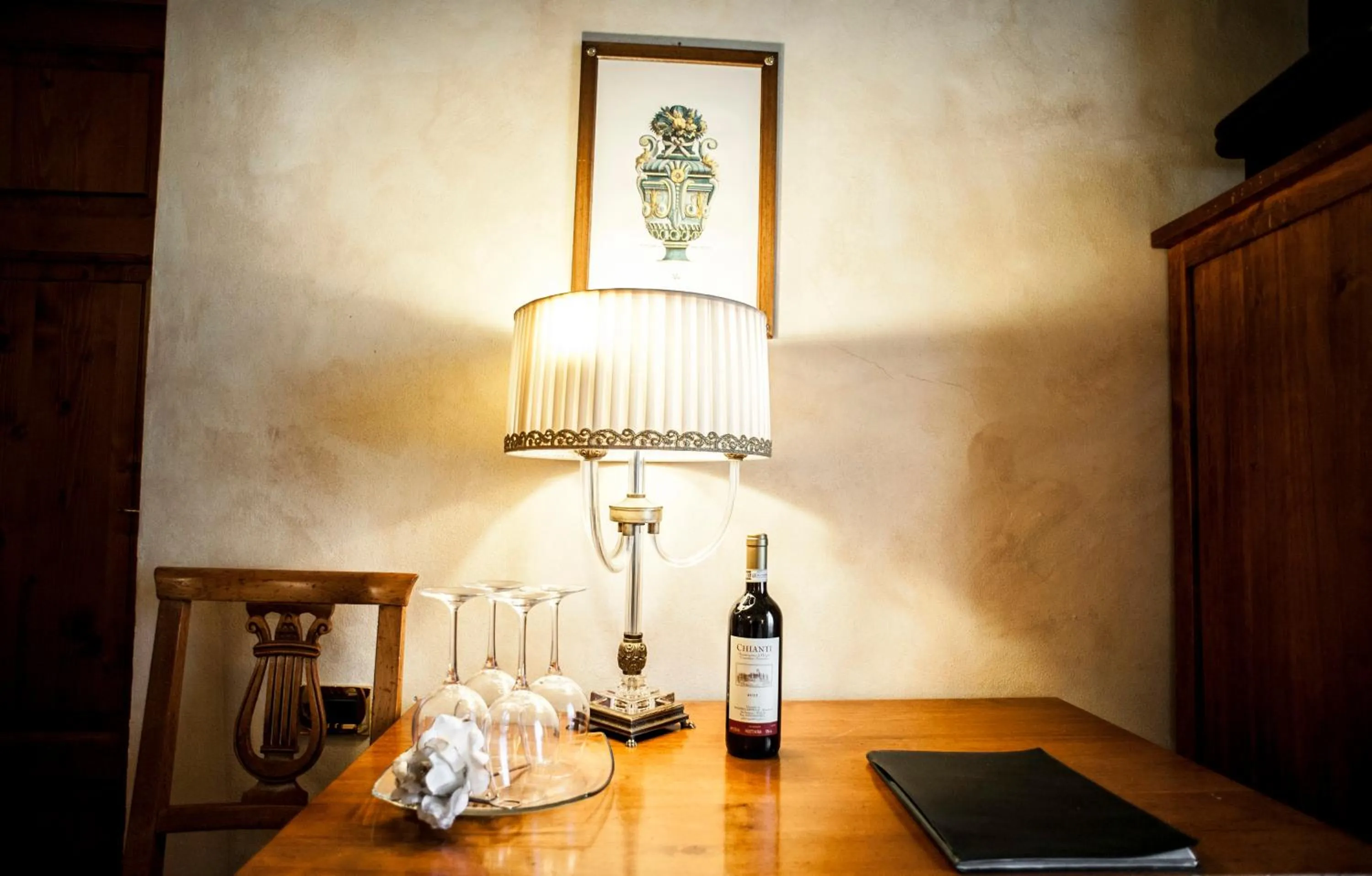 Decorative detail in B&B Palazzo Al Torrione